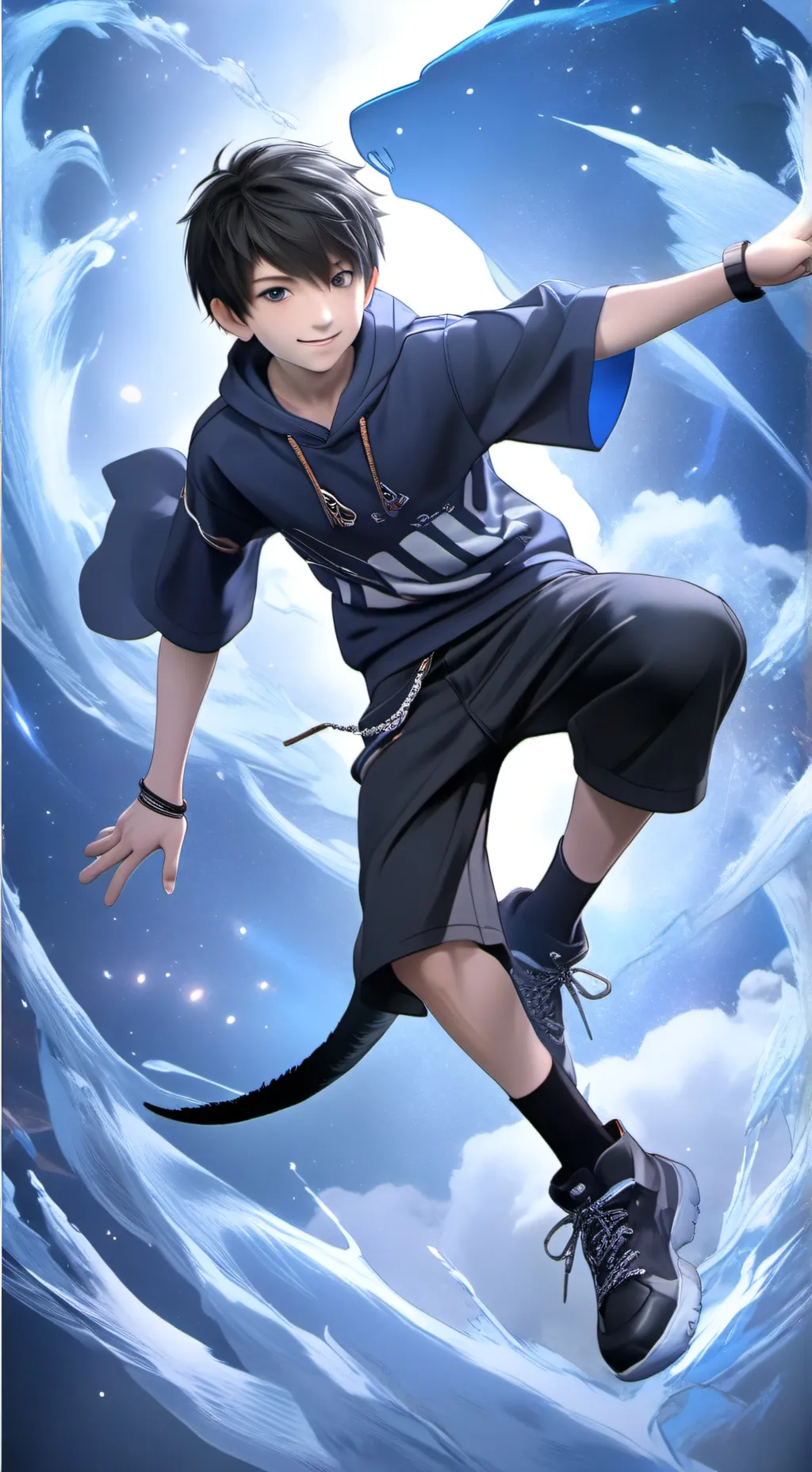 ai character: Shadey background