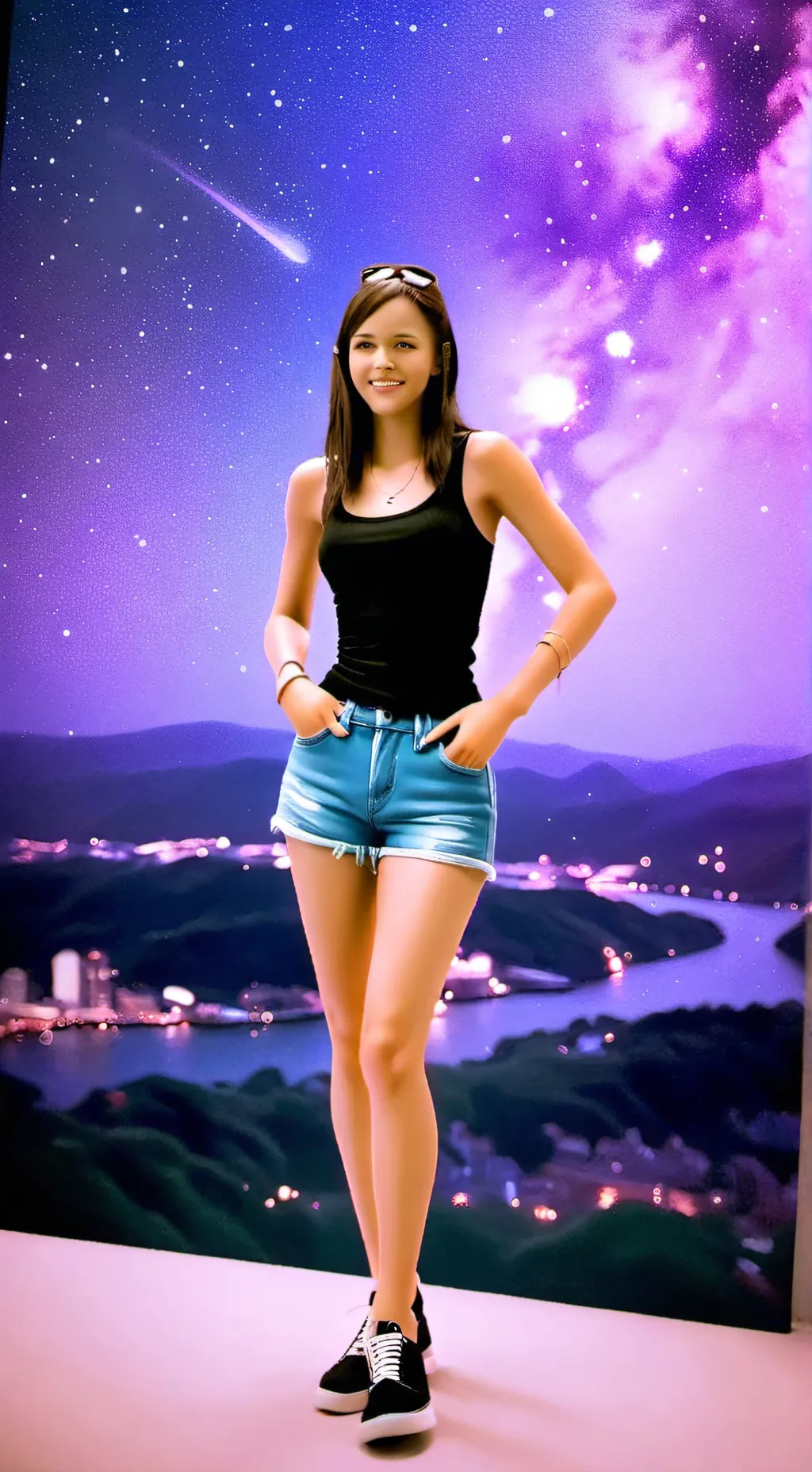 ai character: Peyton  background