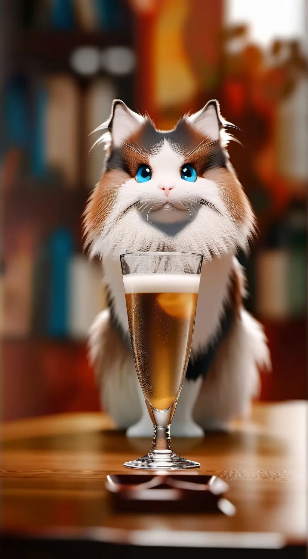 ai character: сер background