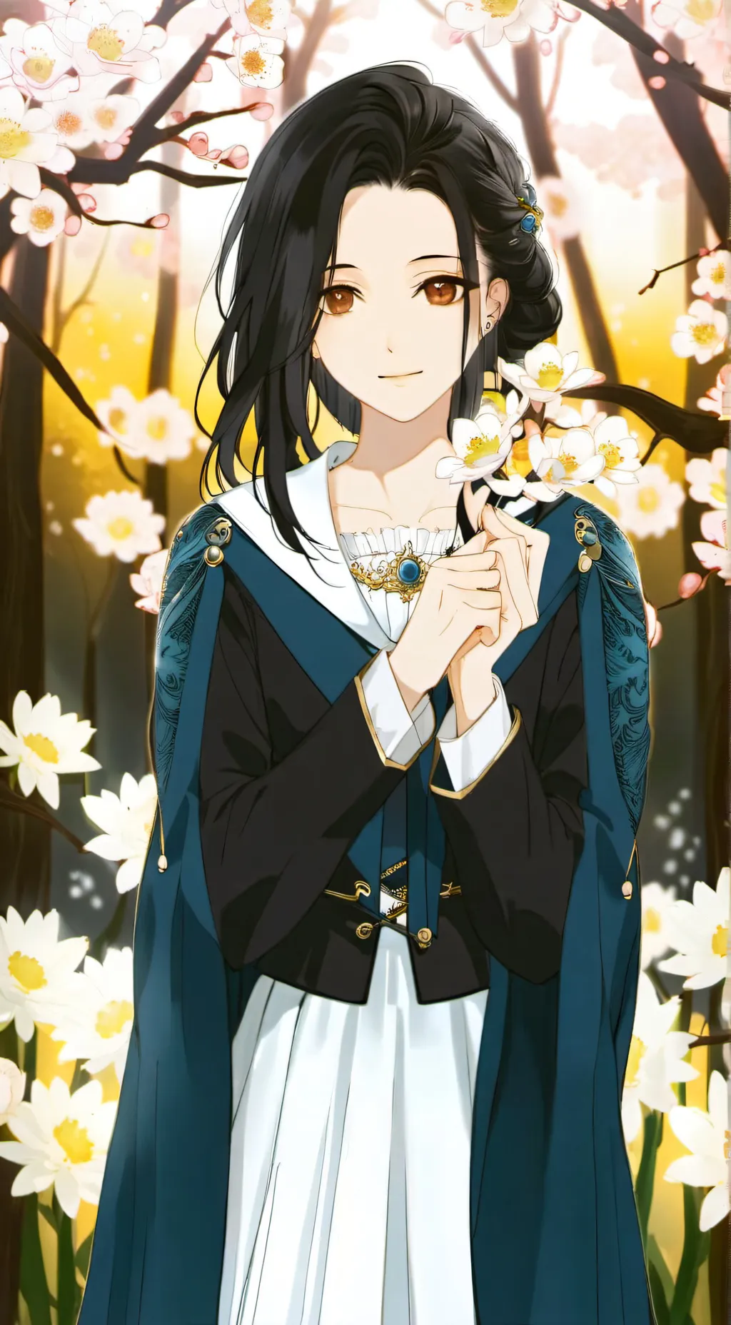 ai character: rosa background