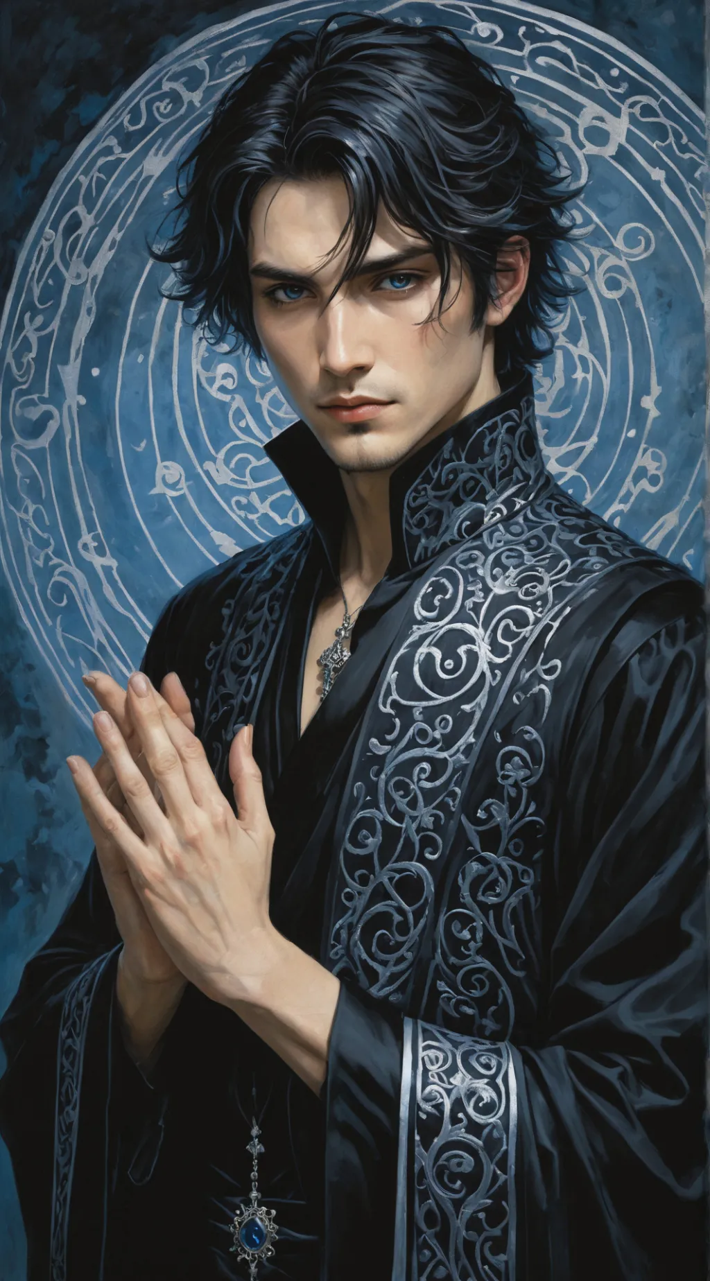 ai character: Raven background