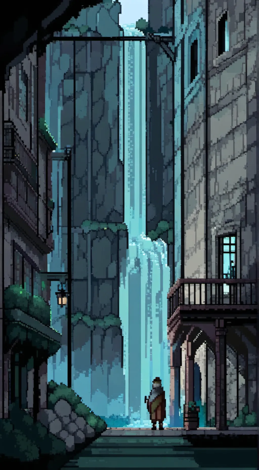 ai character: jjk Roadtrip background