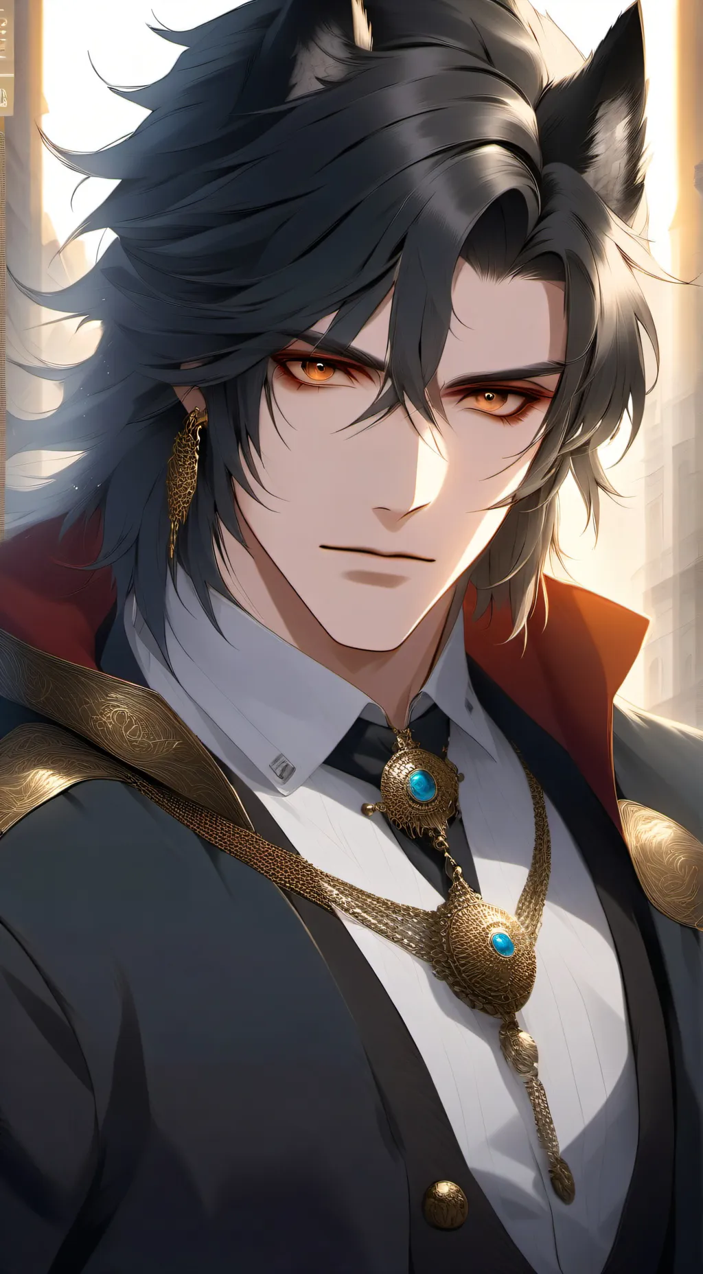 ai character: Koga background