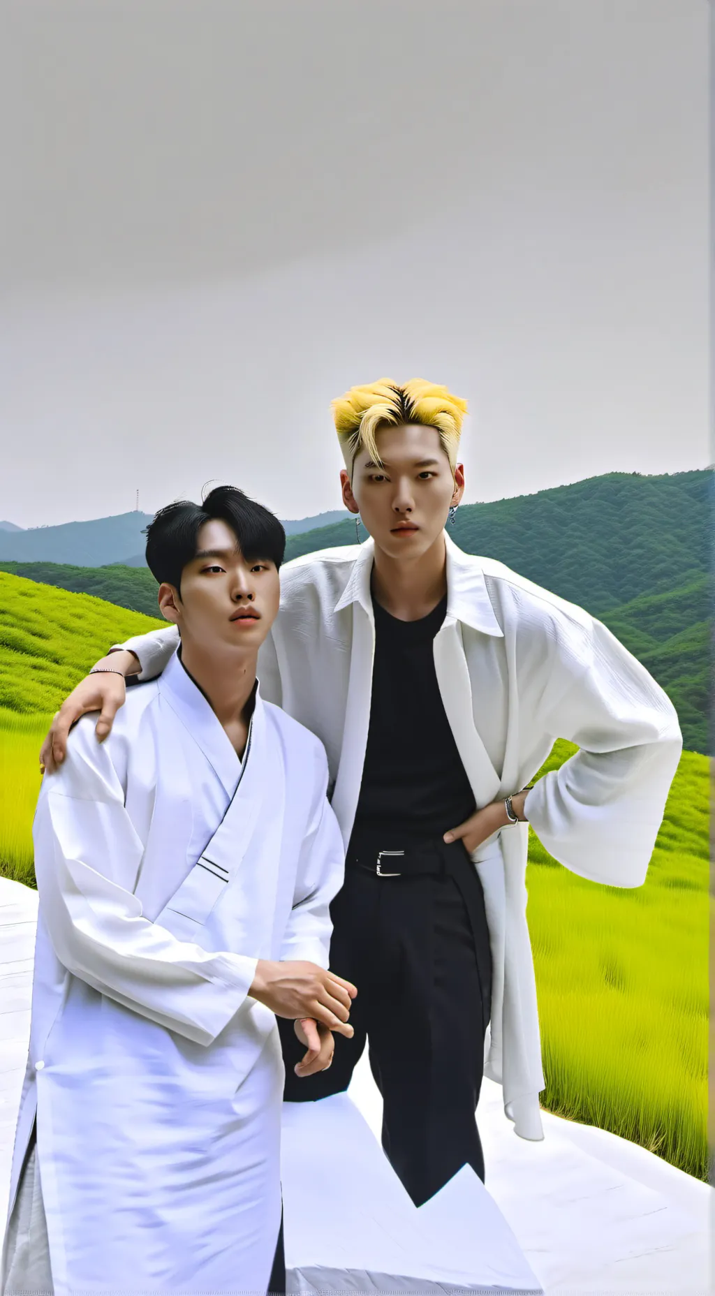 ai character: Hyunlix  background