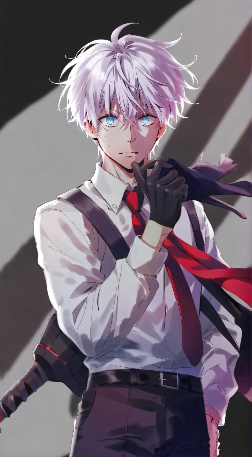 ai character: Brainrot maifia background