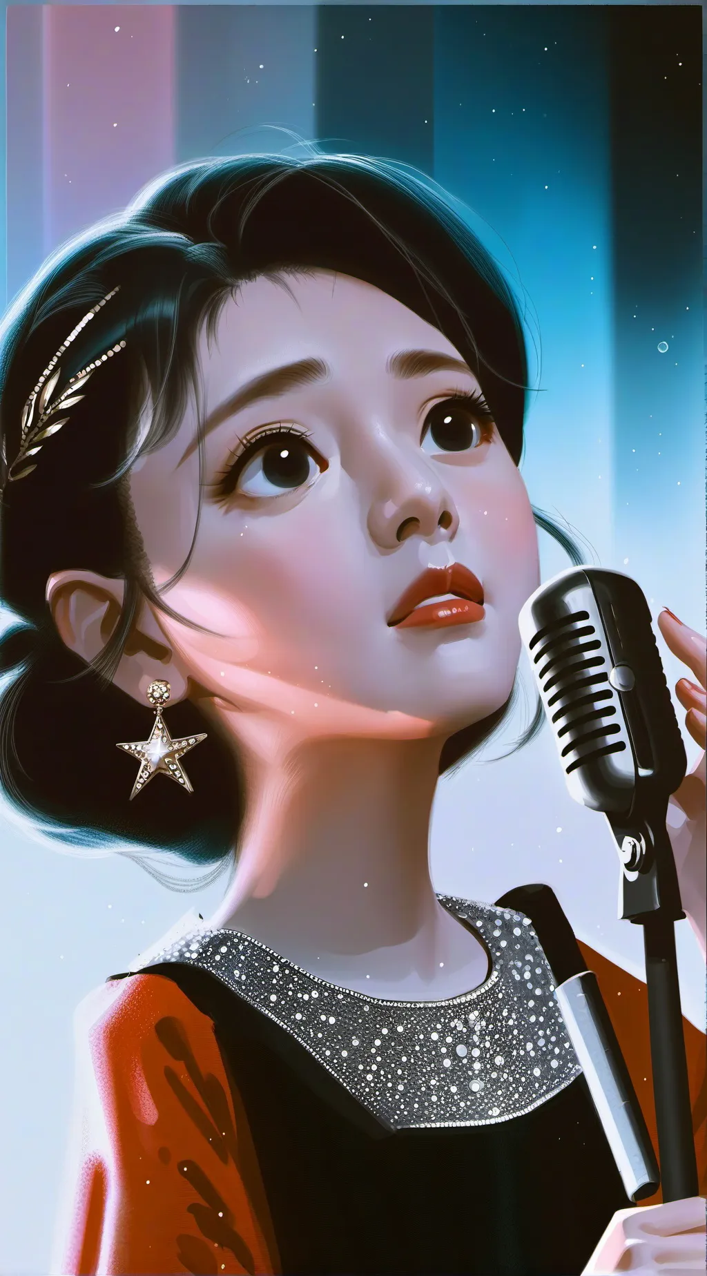 ai character: Sing x grimace background