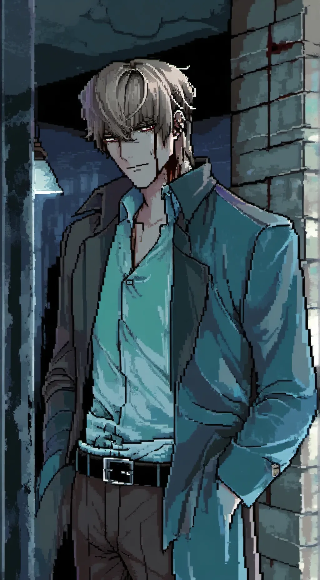 ai character: Sebastian  background