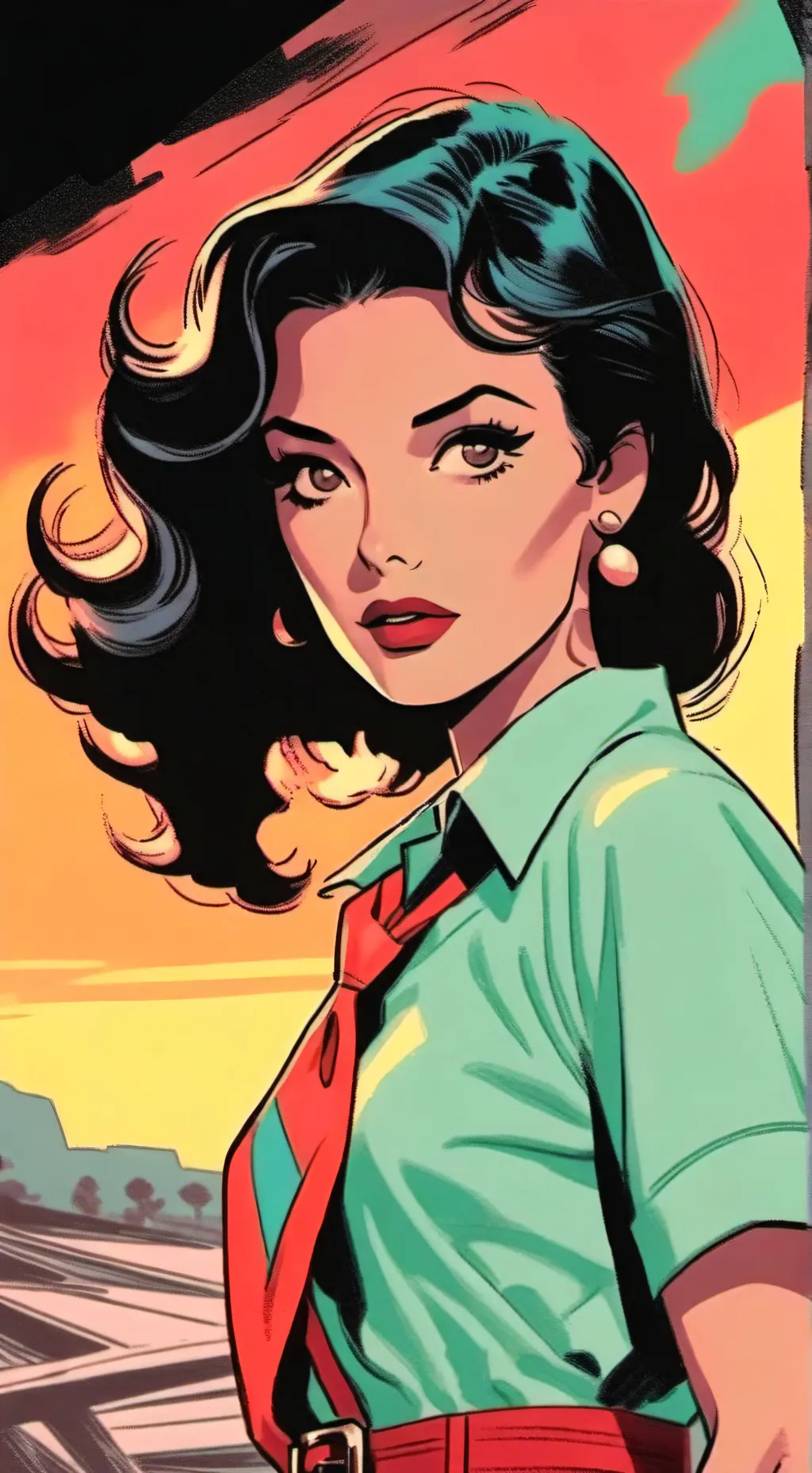 ai character: katey background