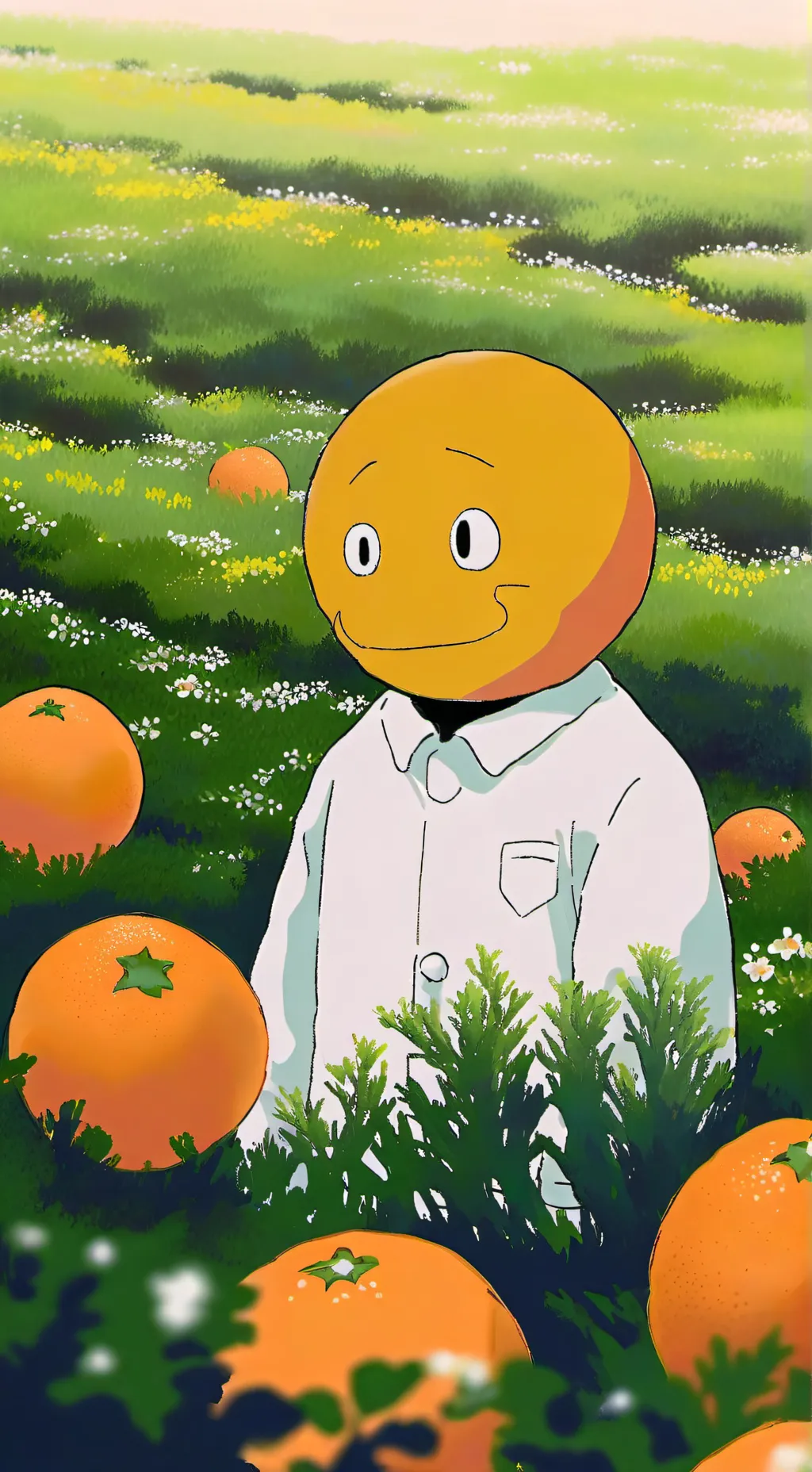 ai character: Anxiety background