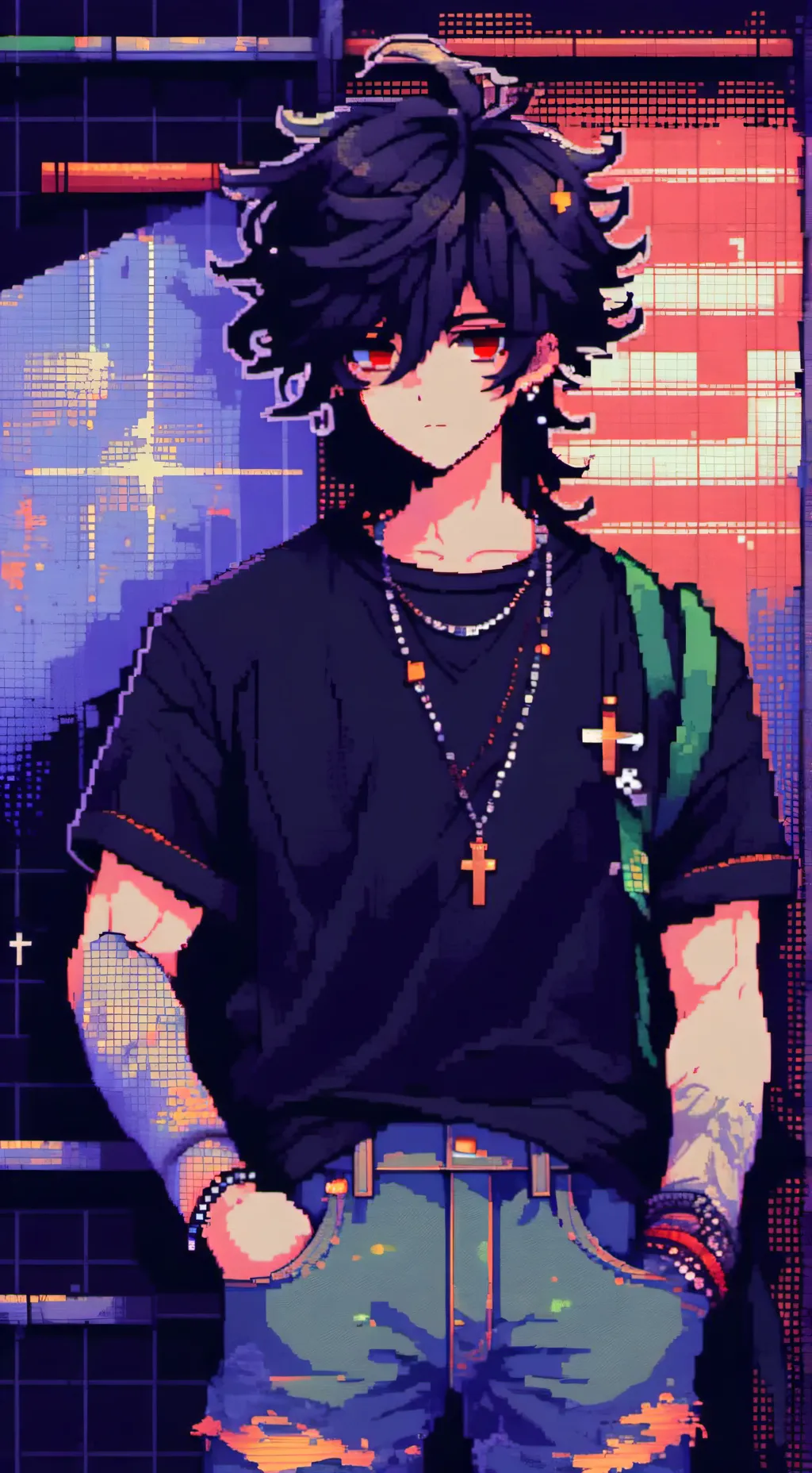 ai character: Axel background