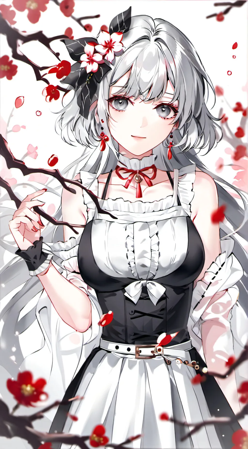 ai character: EZ maid background