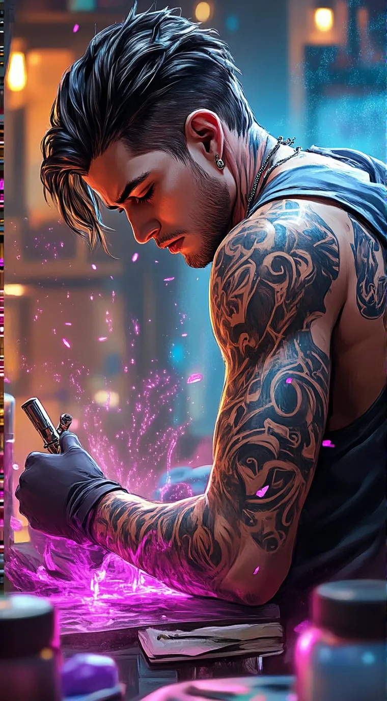 ai character: Kai background