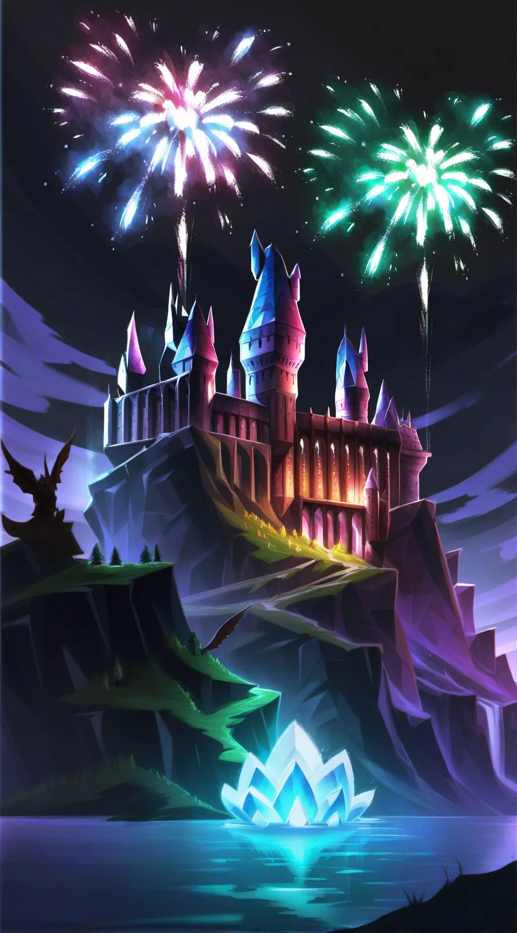 ai character: HP NY GONE WRONG background