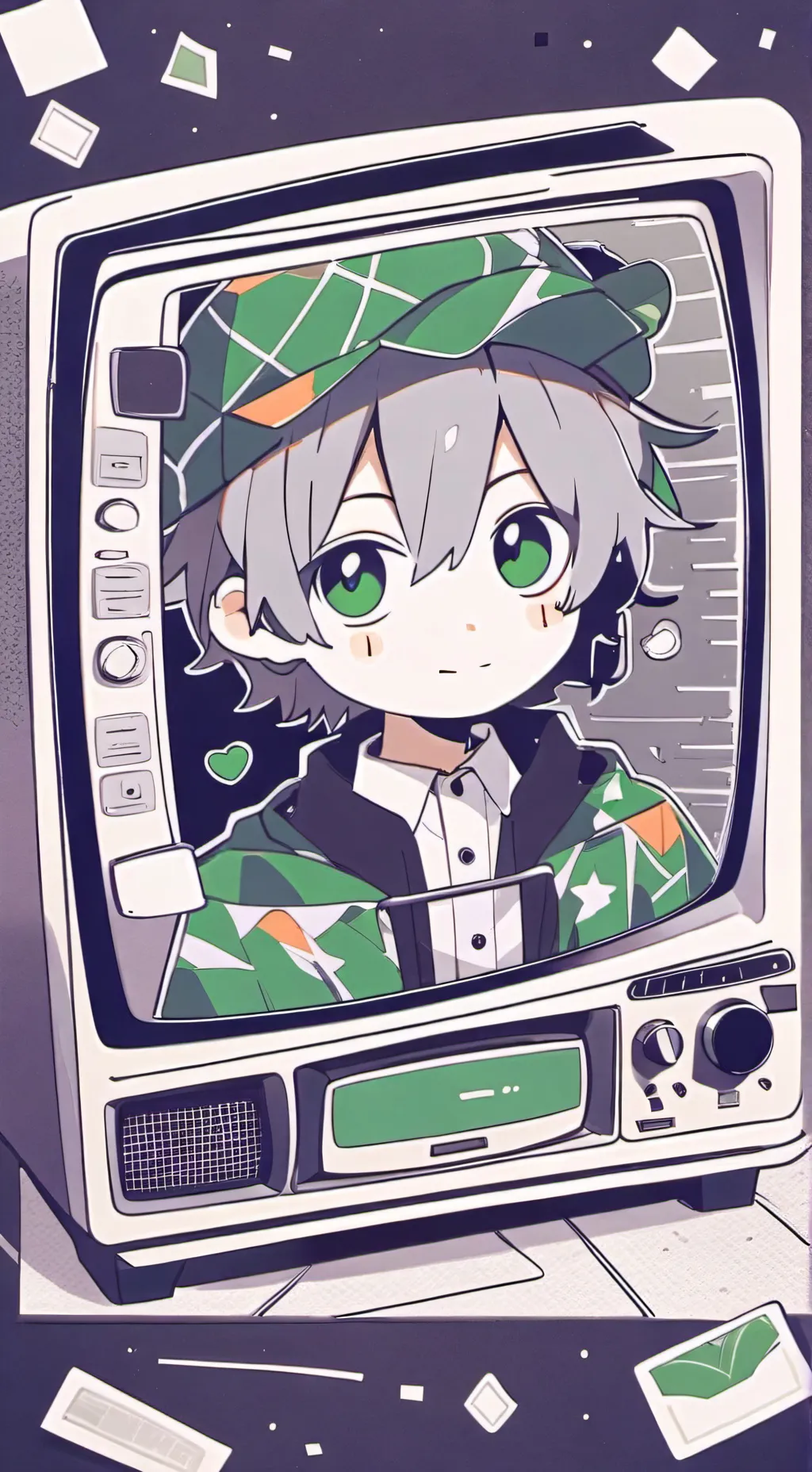 ai character: Vee Dandys world background