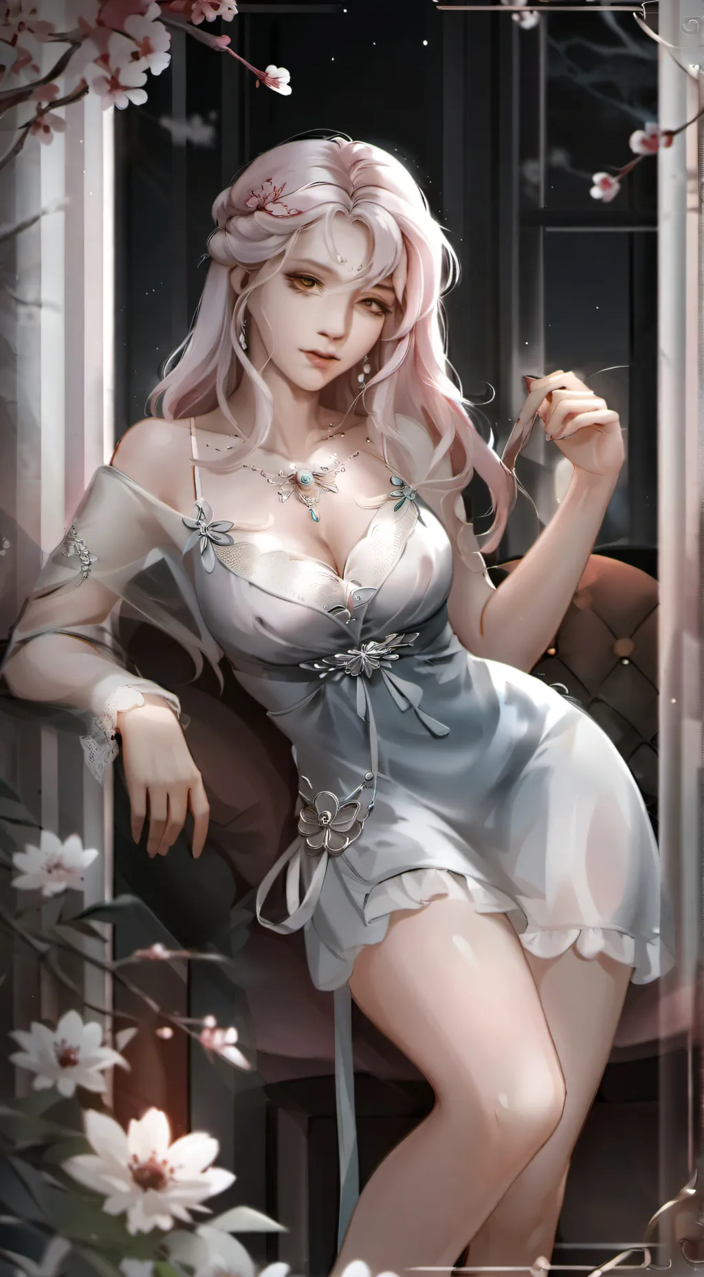 ai character: Mina background