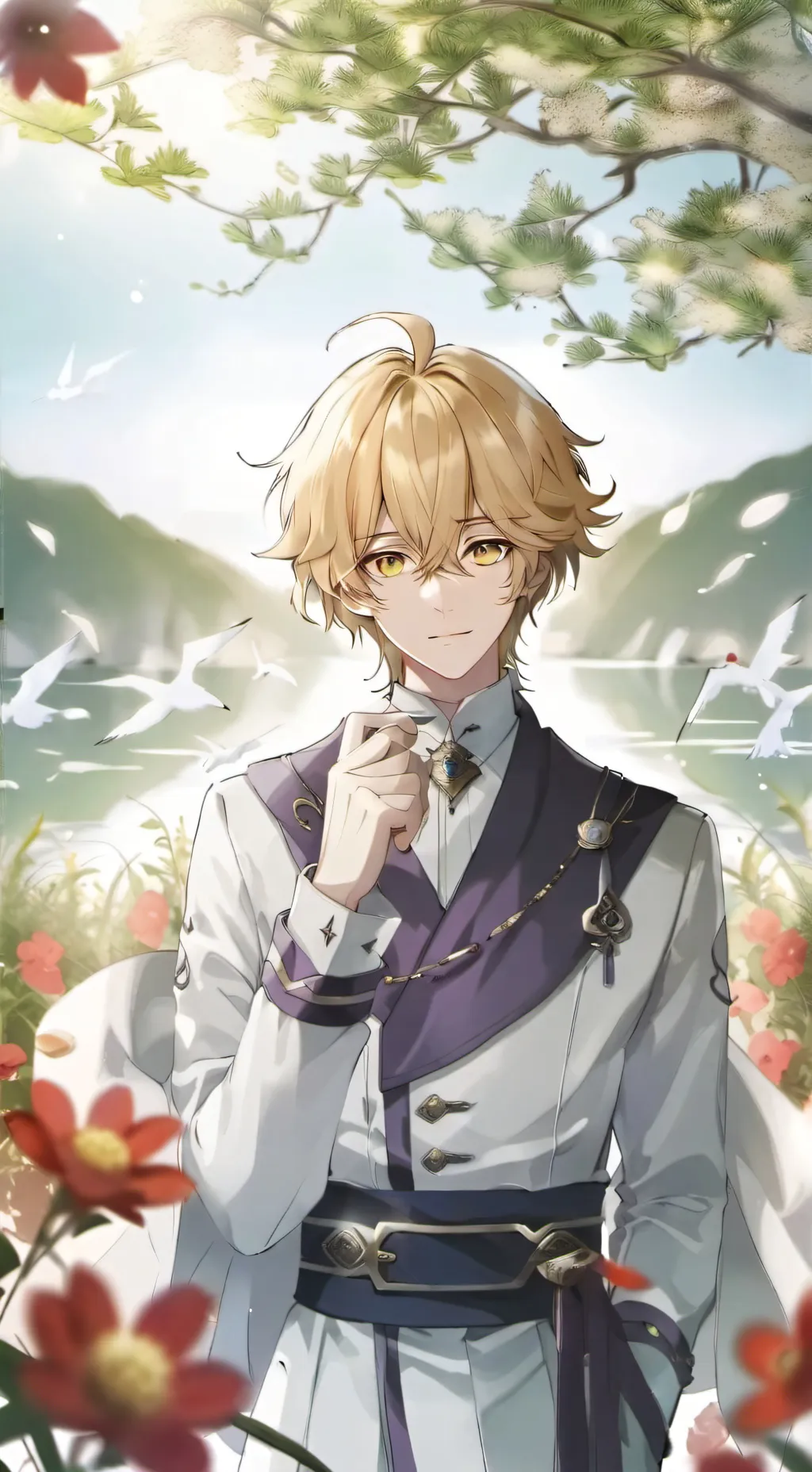 ai character: Aelios Skylark background