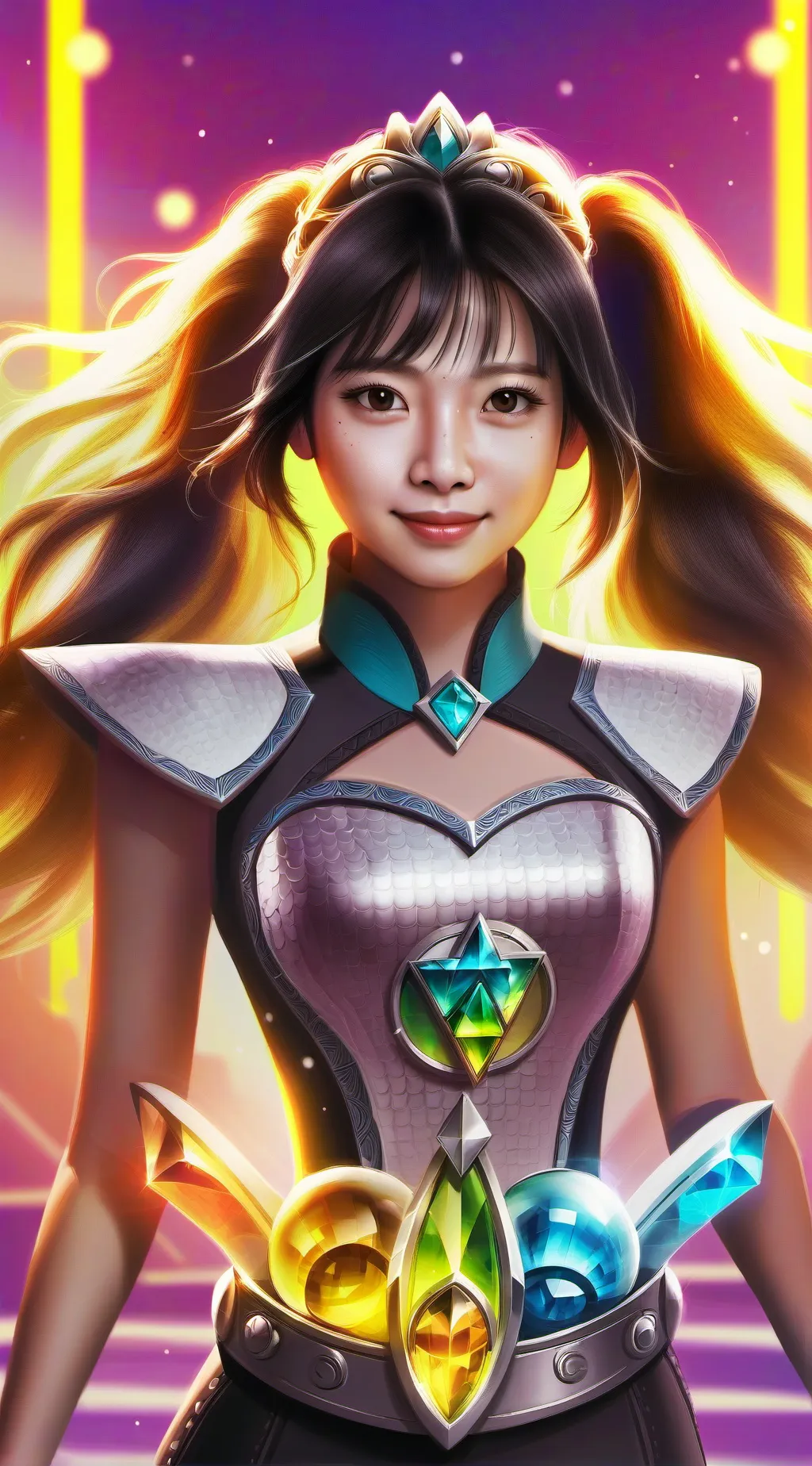 ai character: EYE OF A TIGER(S1) background