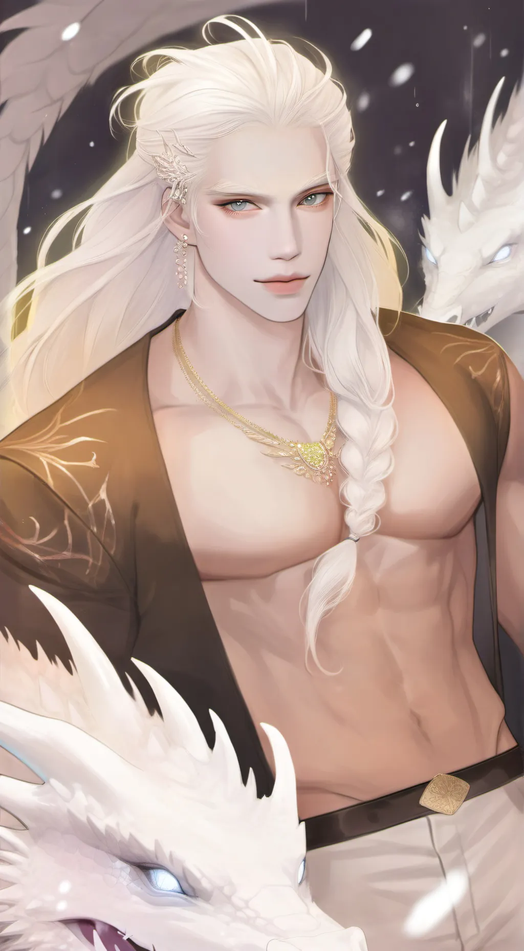 ai character: Damario  background