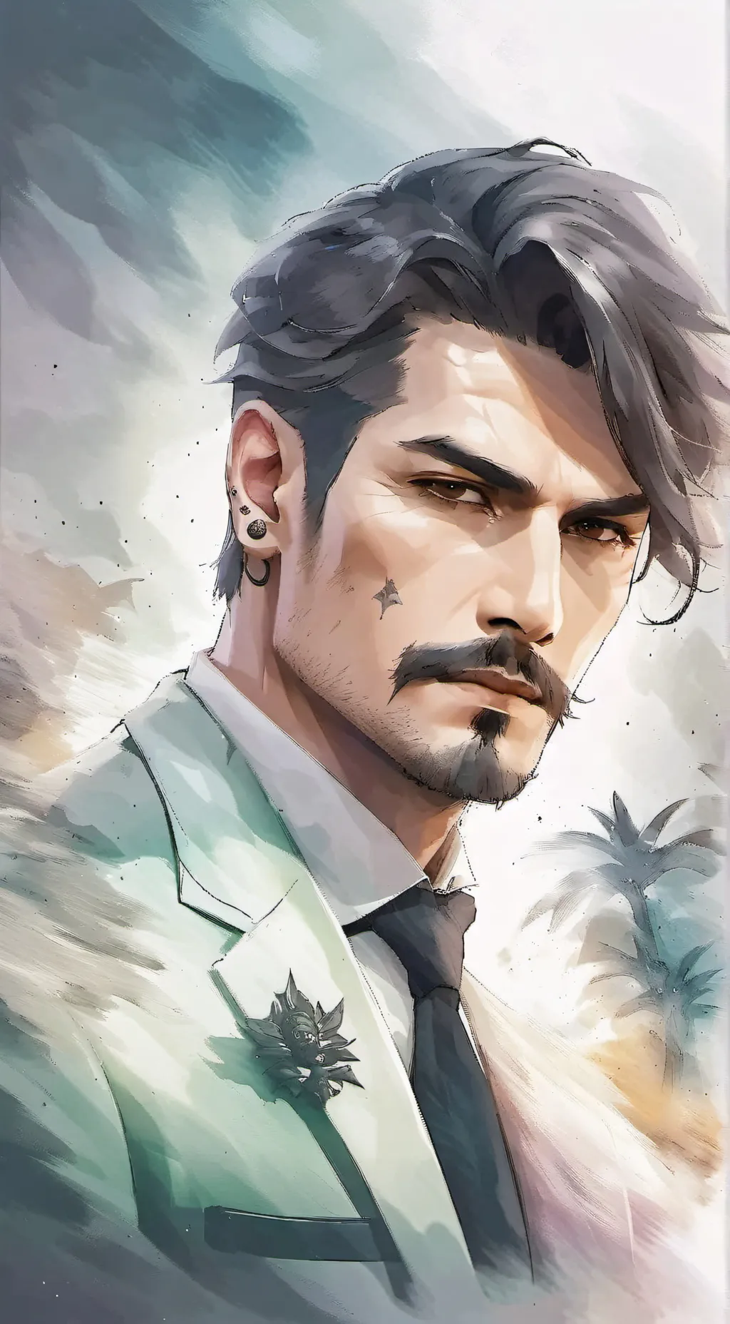 ai character: Alessandro Giovede background