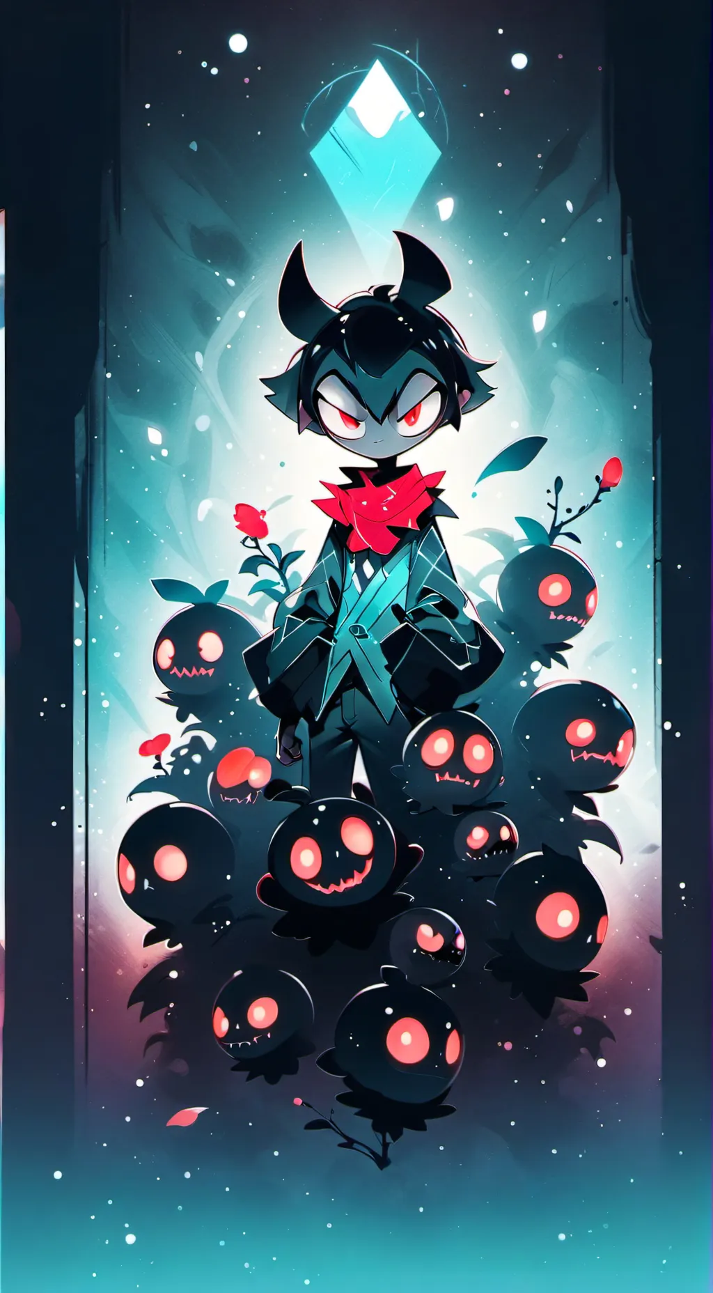 ai character: HH HB background