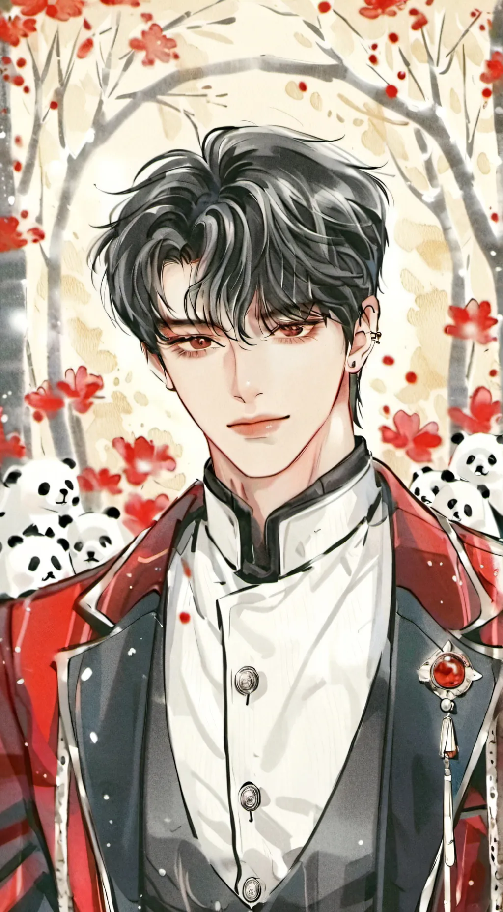 ai character: Max background