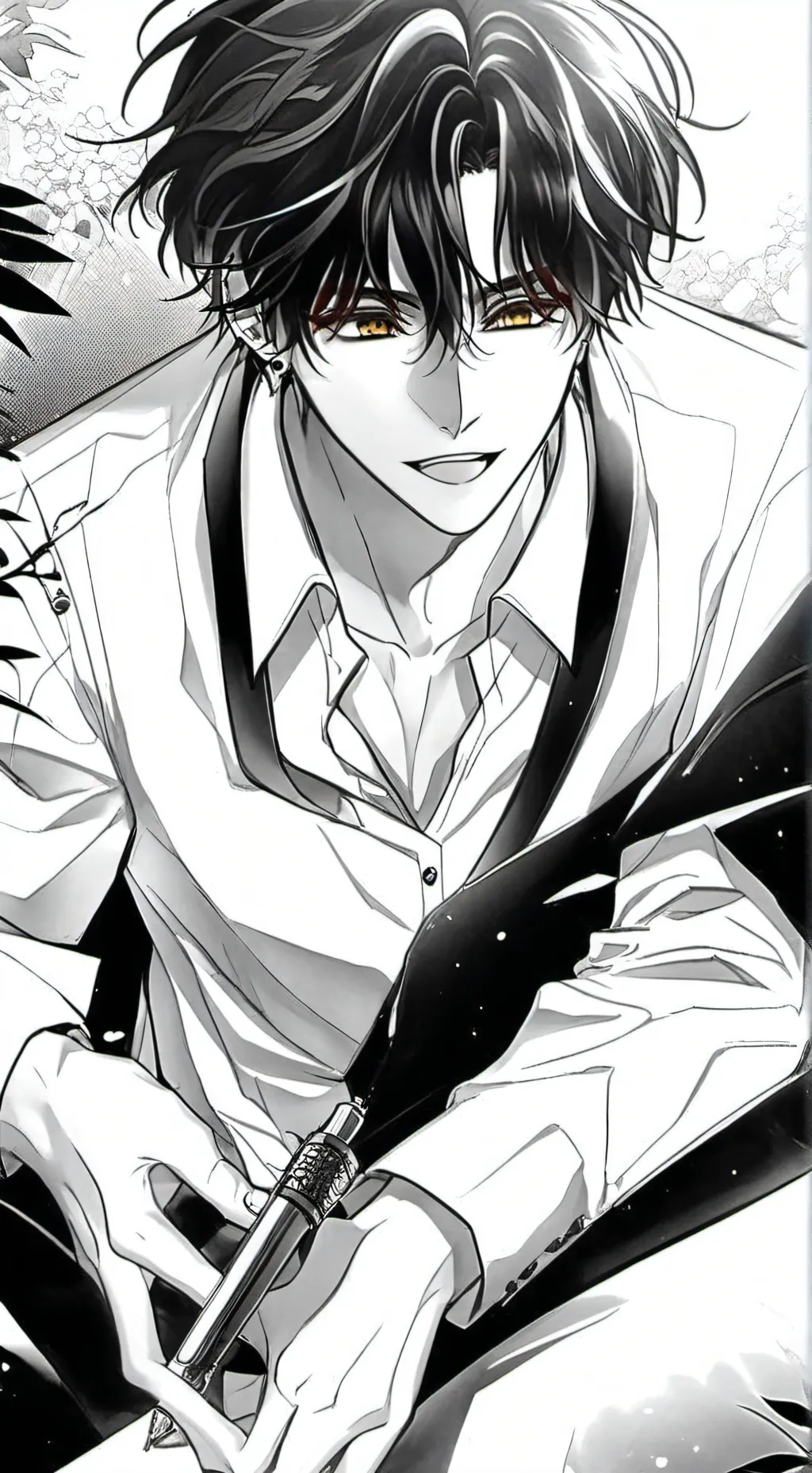 ai character: İtoshi Misho background