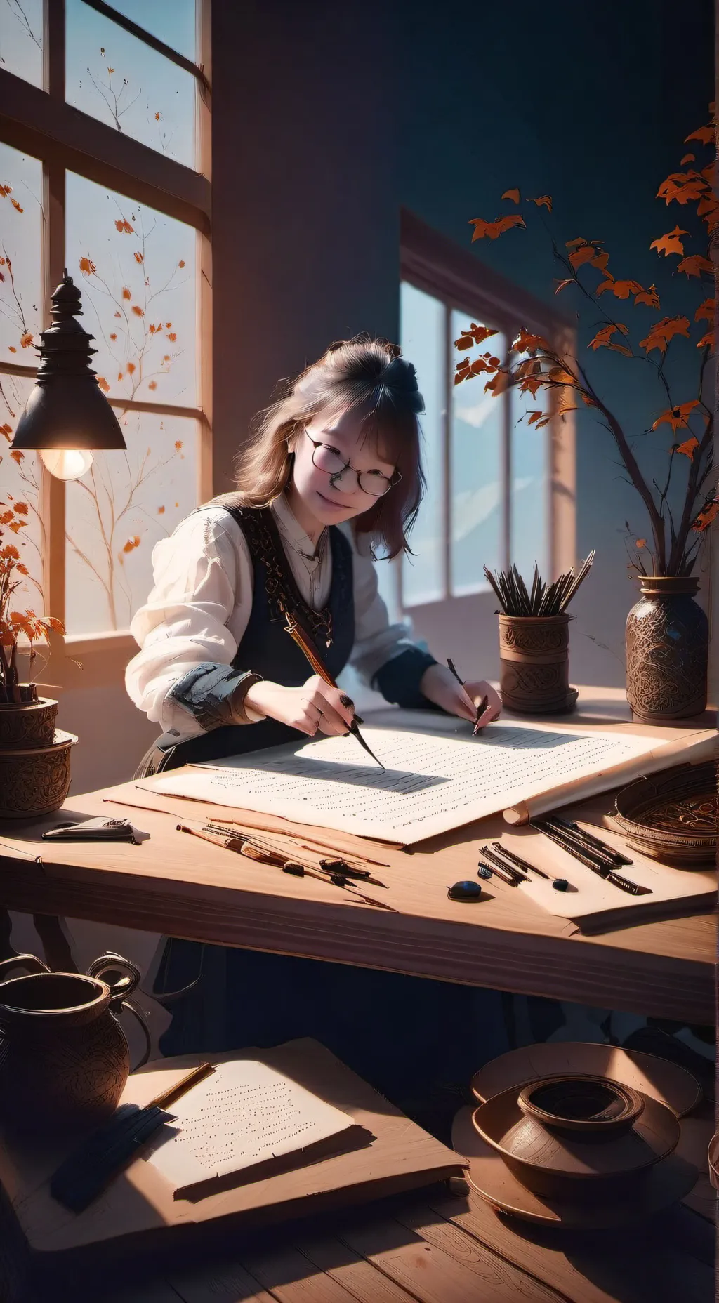 ai character: Ravyn Mollons background