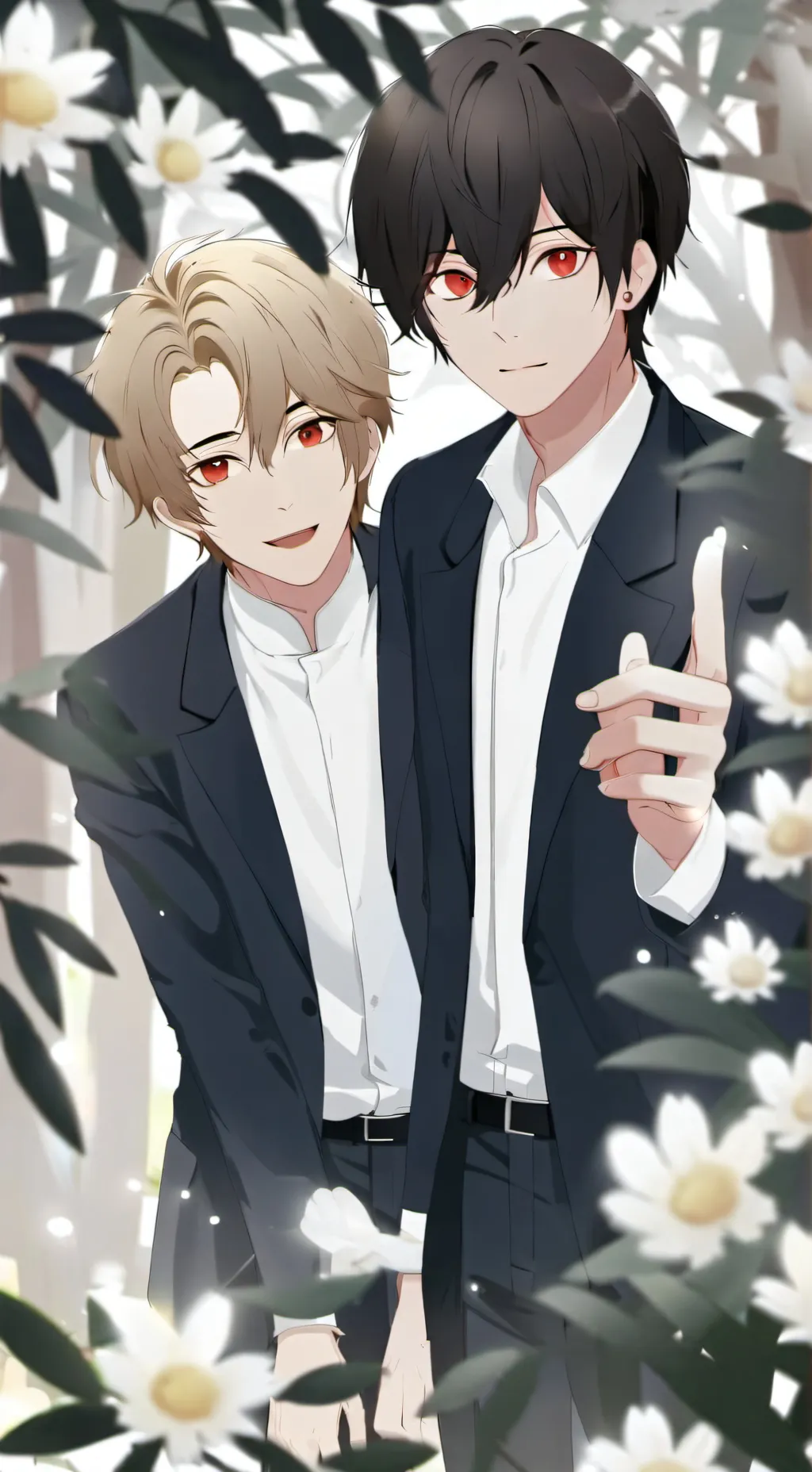 ai character: haru et tom background