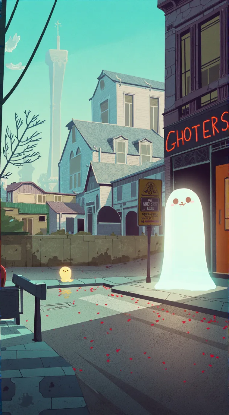 ai character: dandys world background