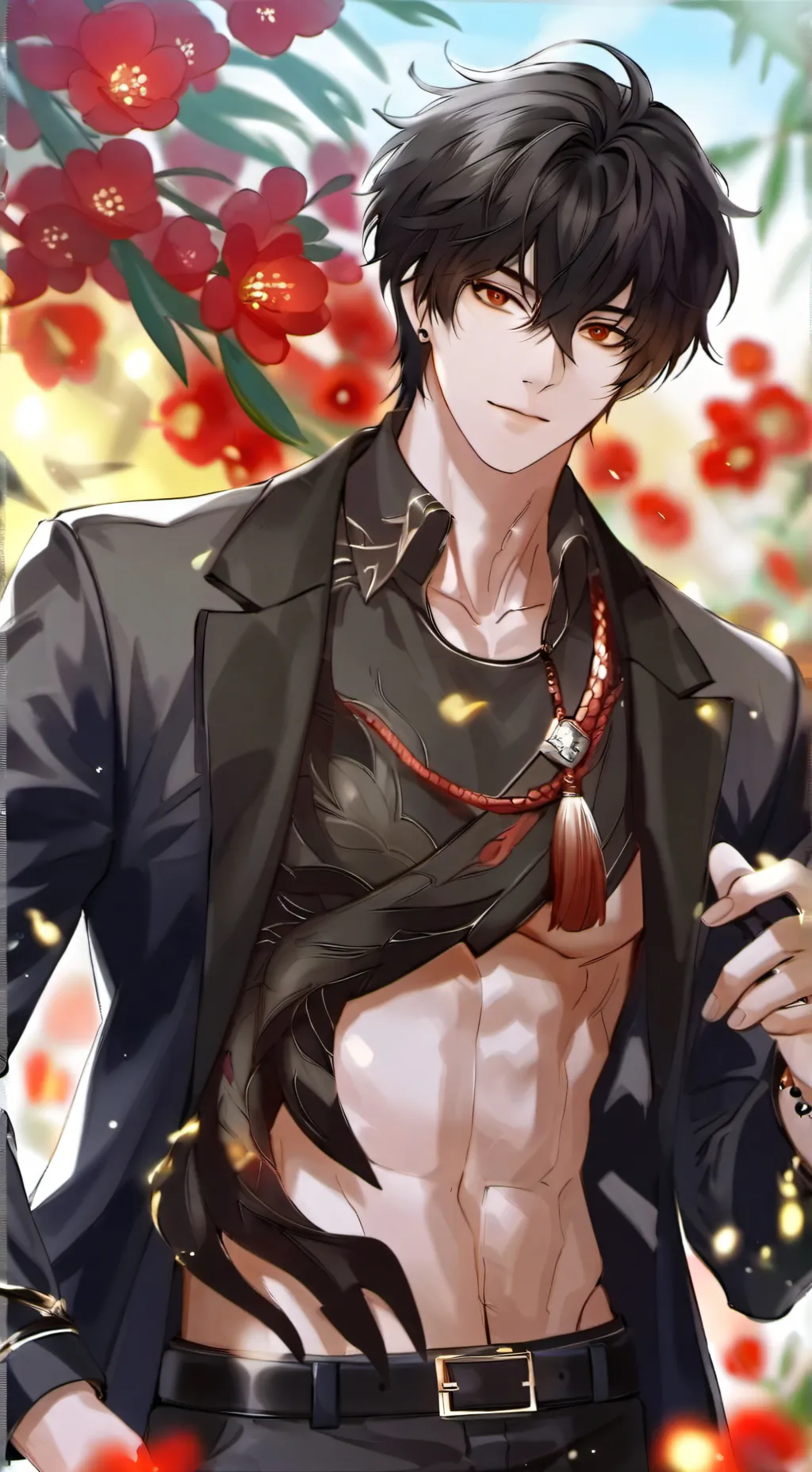 ai character: Zay  background