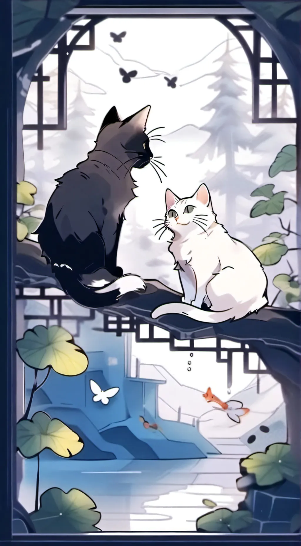 ai character: HH BUT CAT AND 🐹13 background