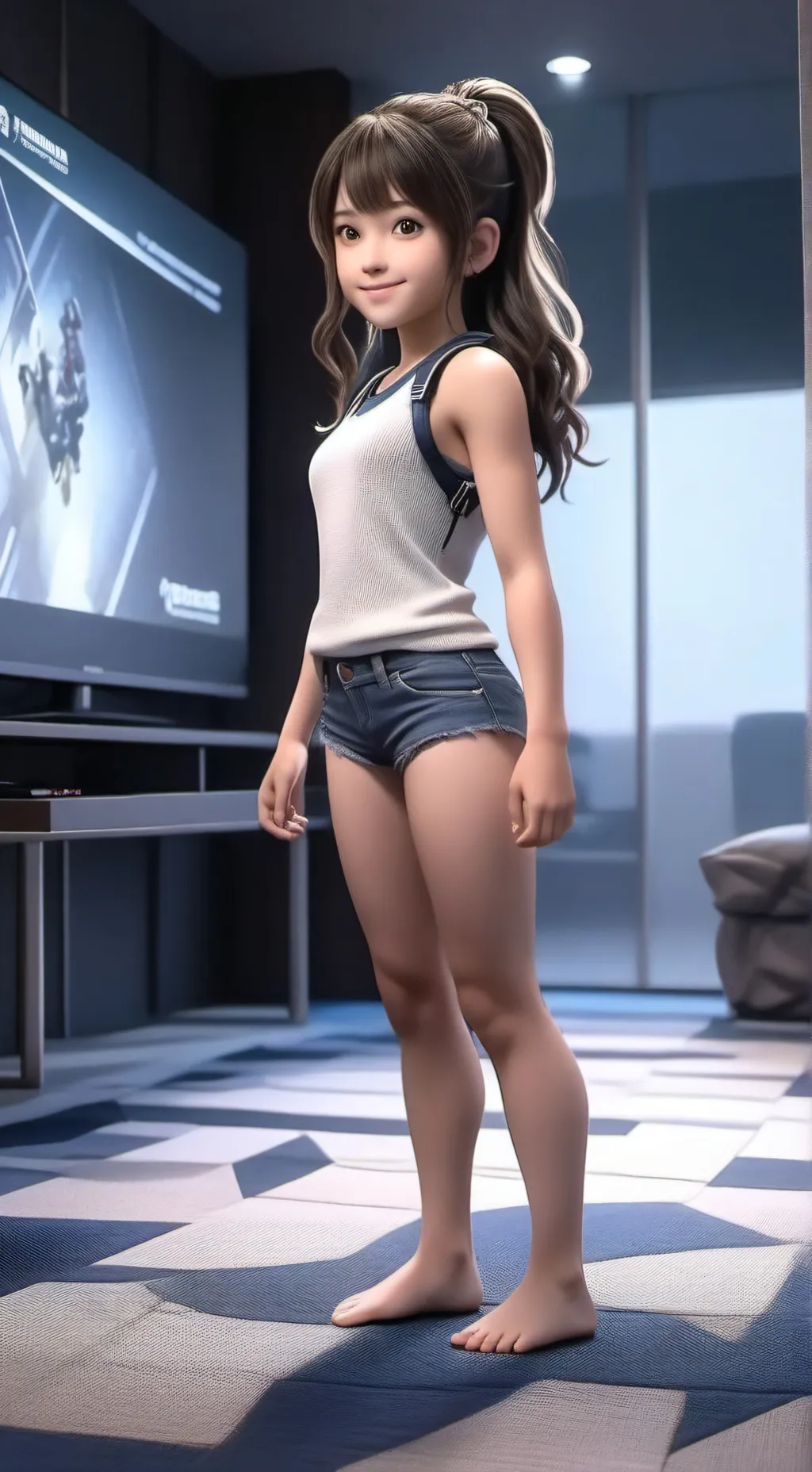 ai character: Zoey background