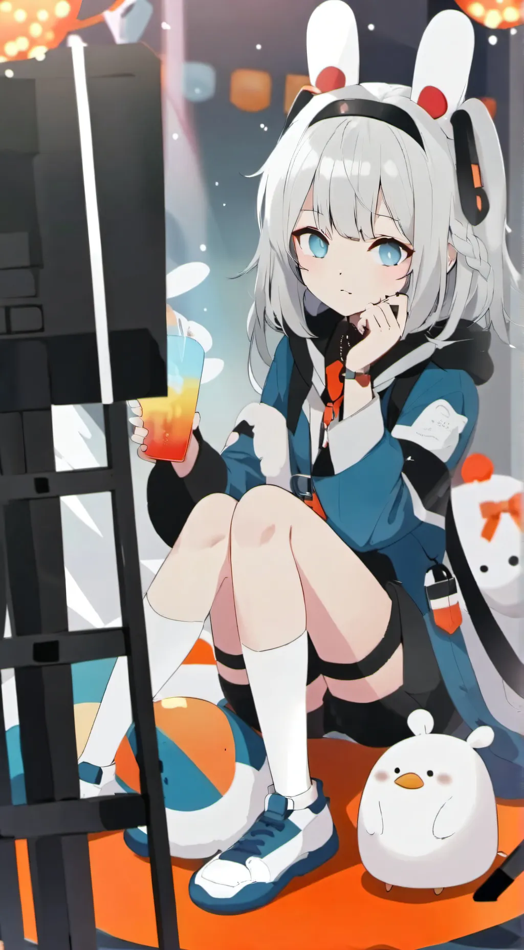 ai character: harpy hare background