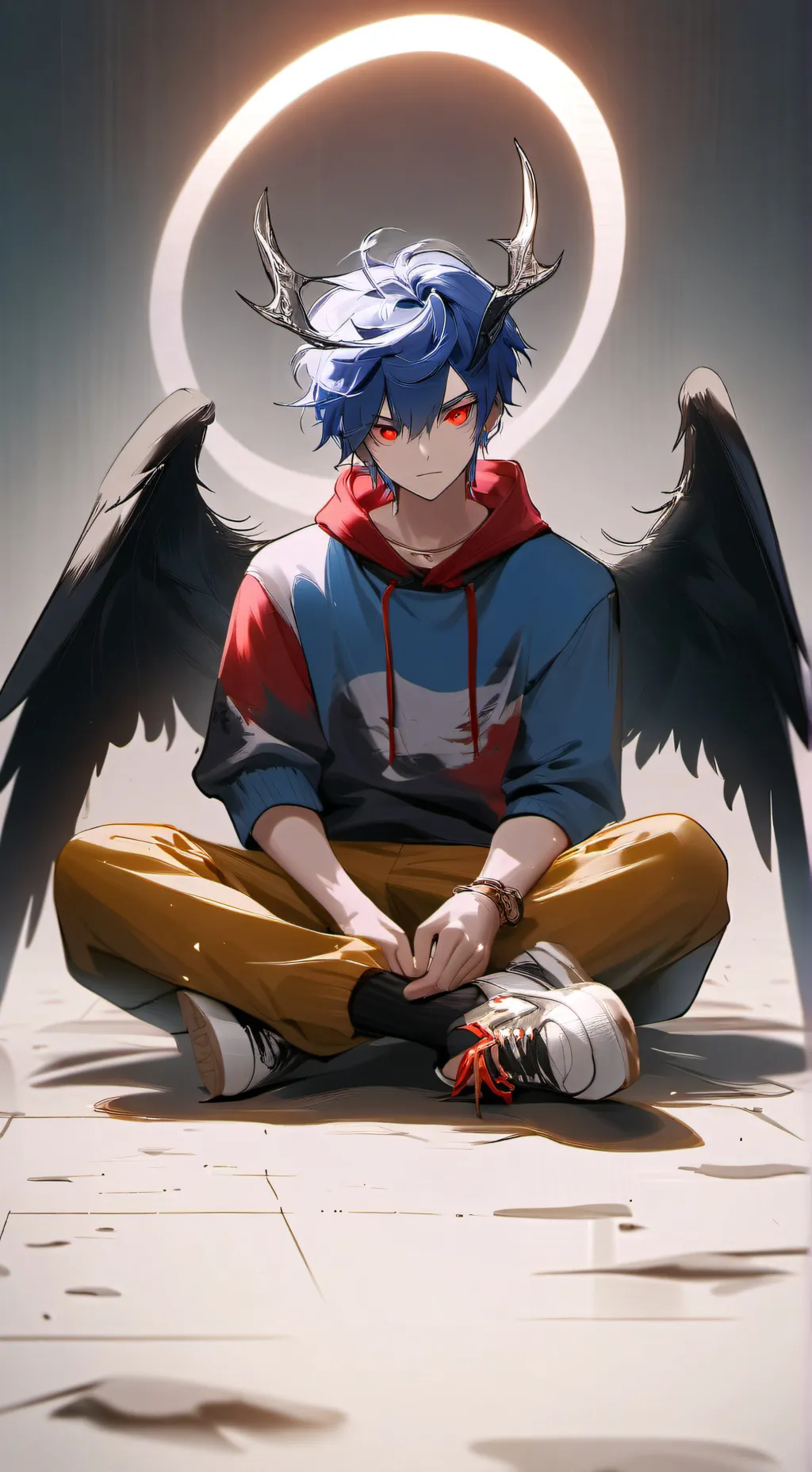 ai character: vix (my oc) background