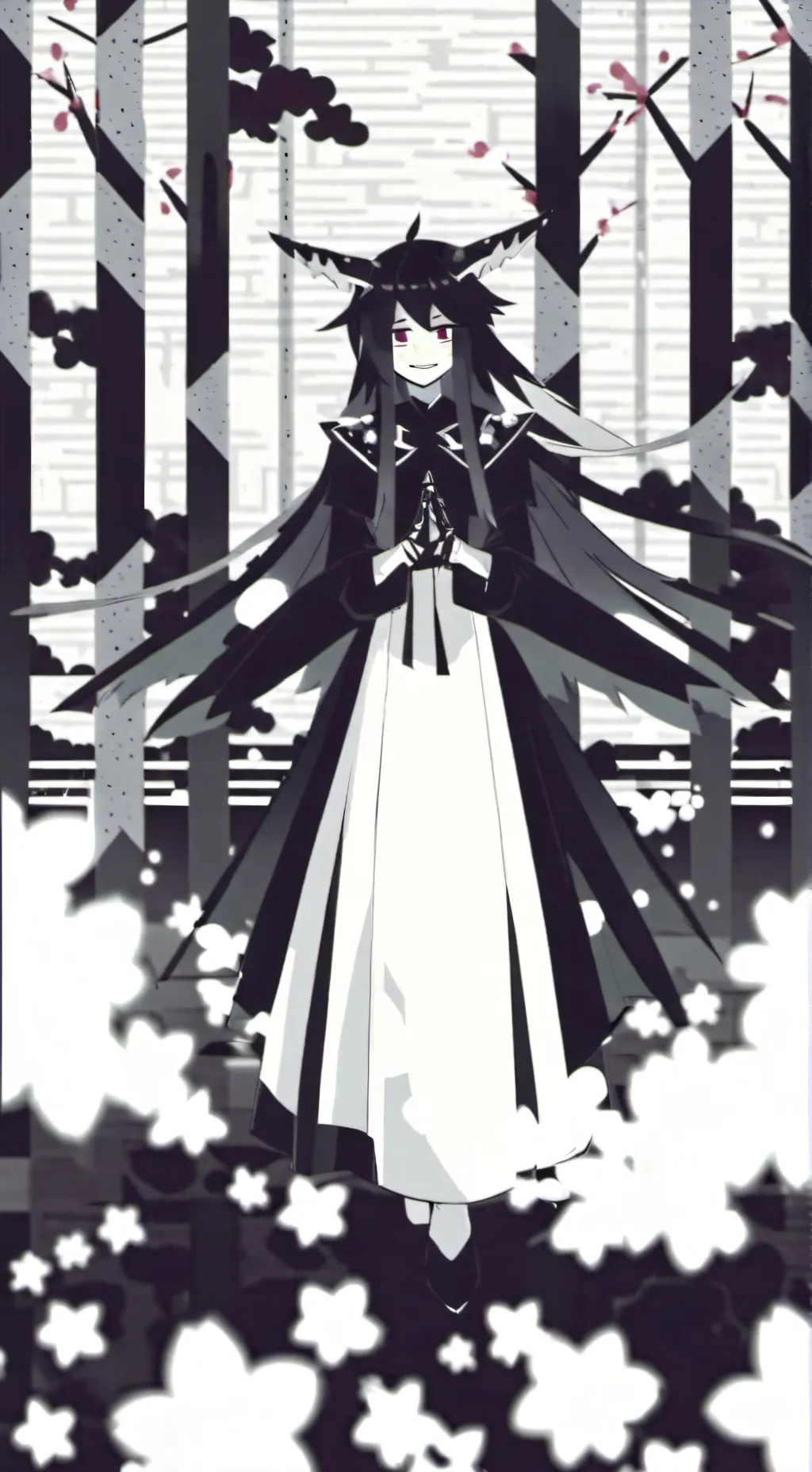 ai character: miss circle  background