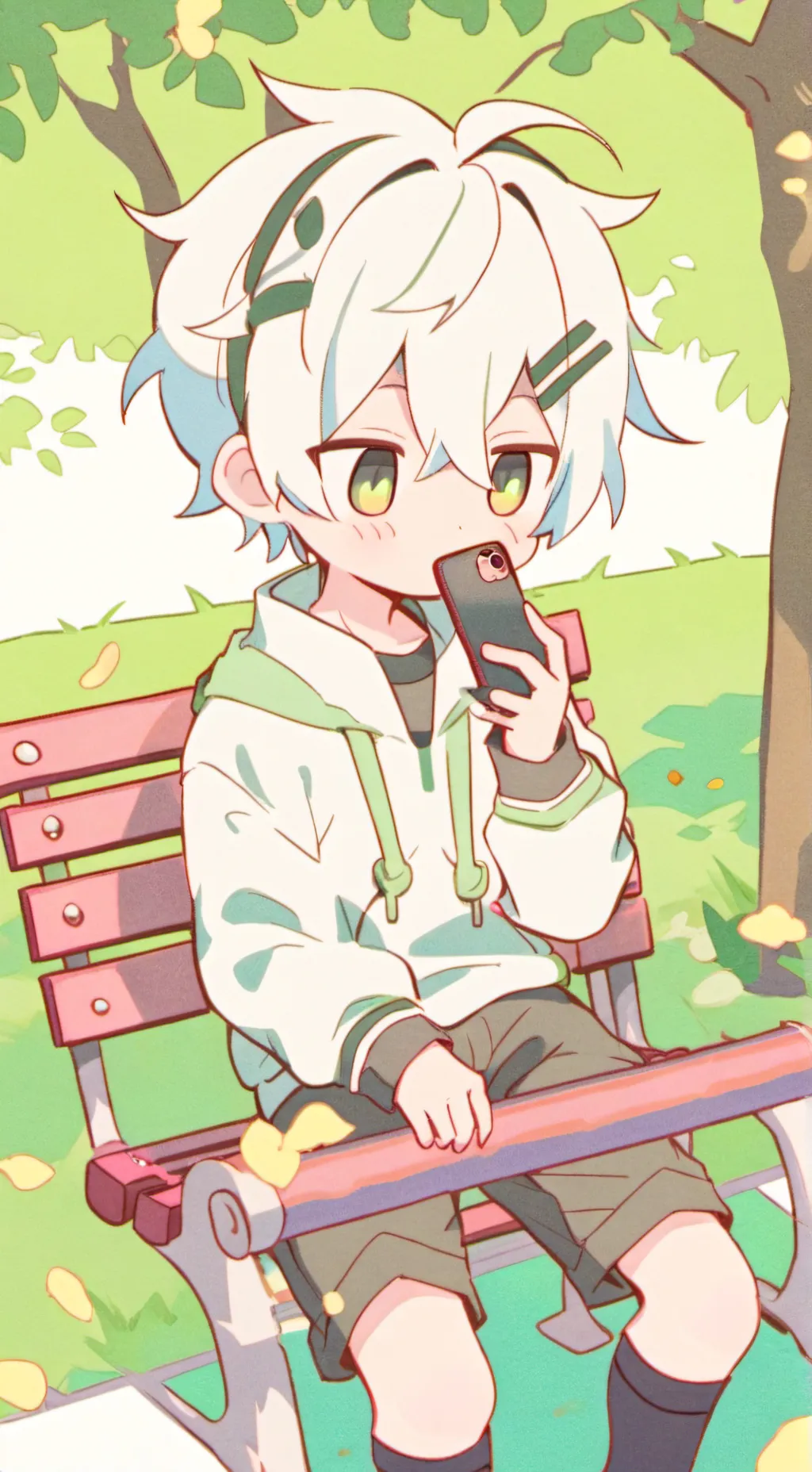 ai character: Loose  background