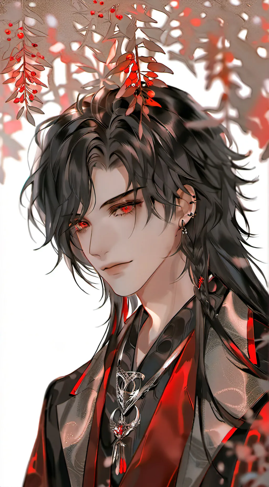 ai character: Vin 🖤 background