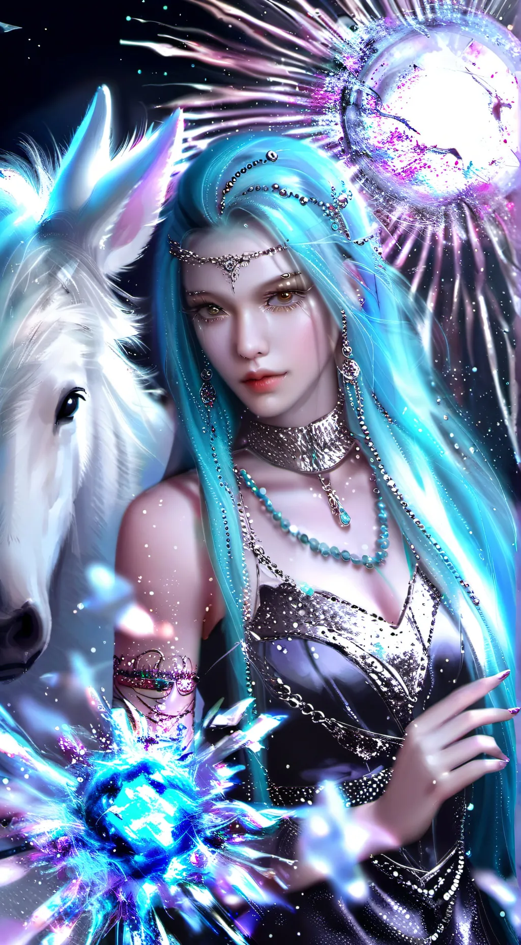 ai character: hyunjin  background