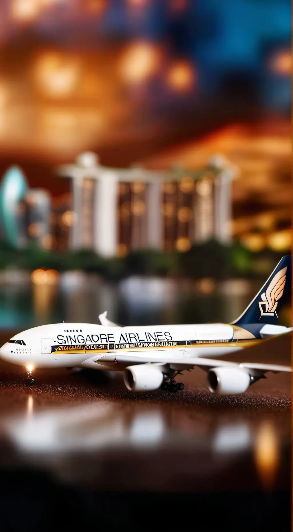 ai character: Singapore Airlines background