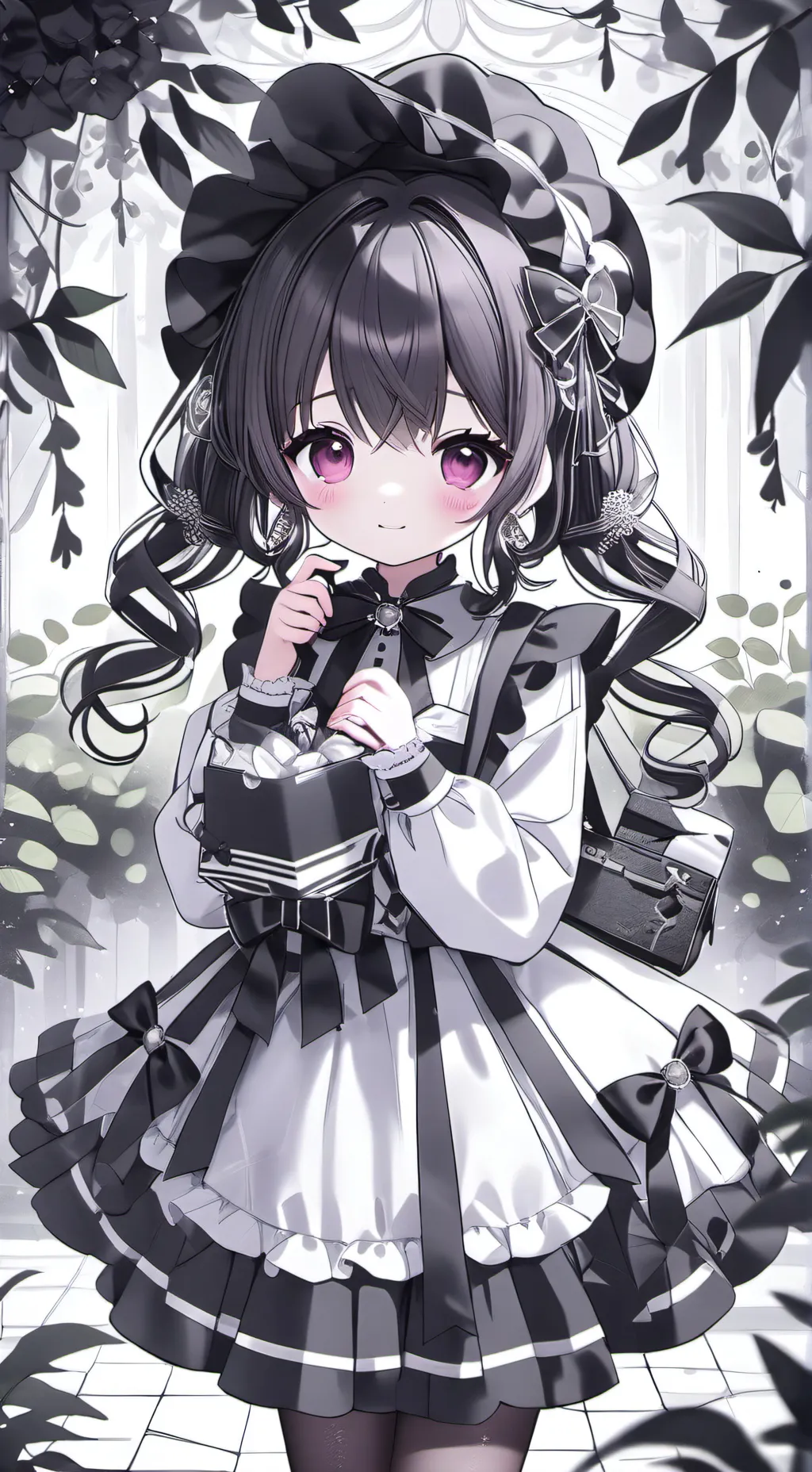 ai character: Luna background