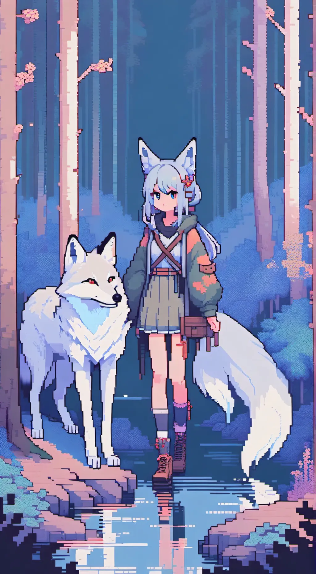 ai character: Bella background