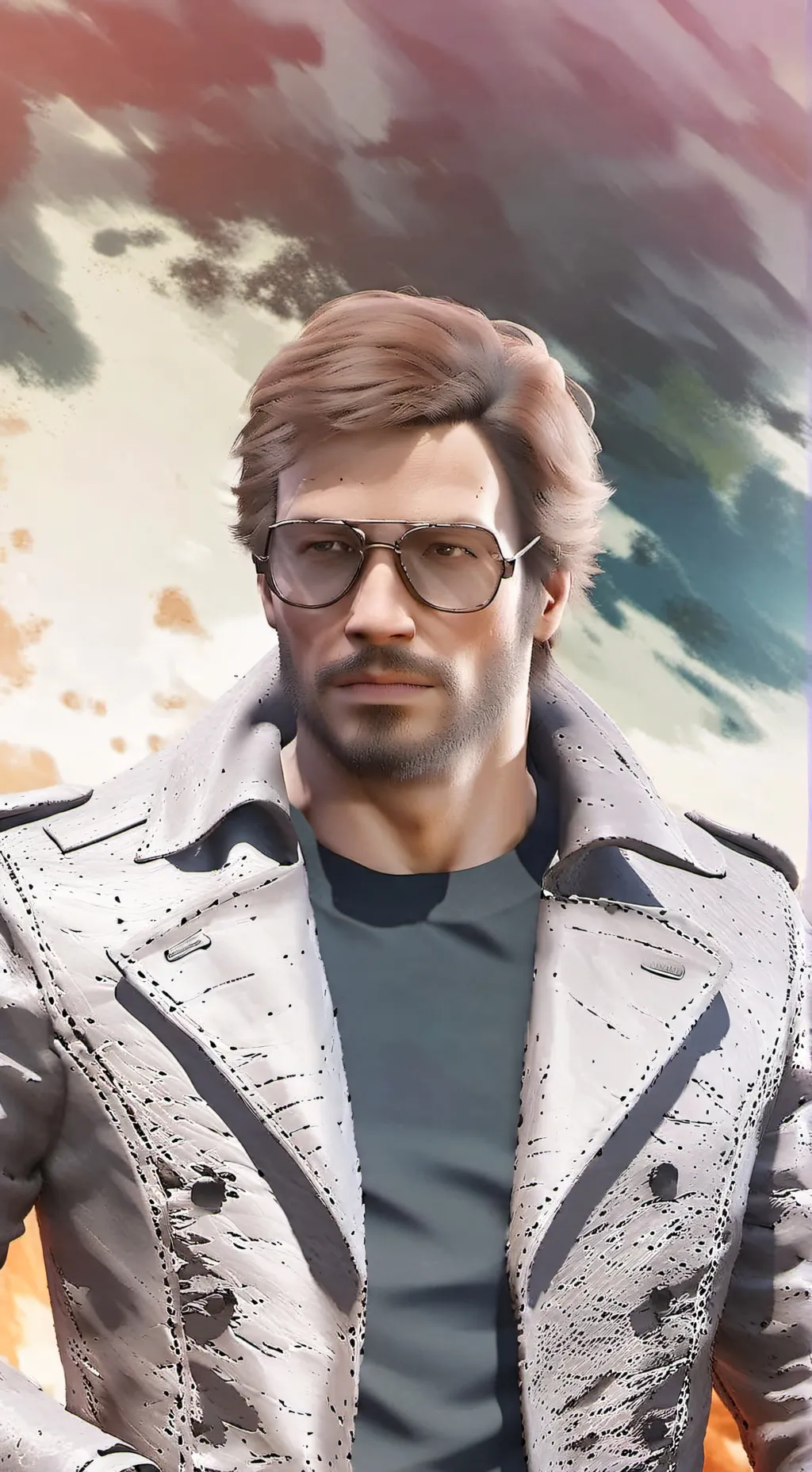 ai character: Adler background