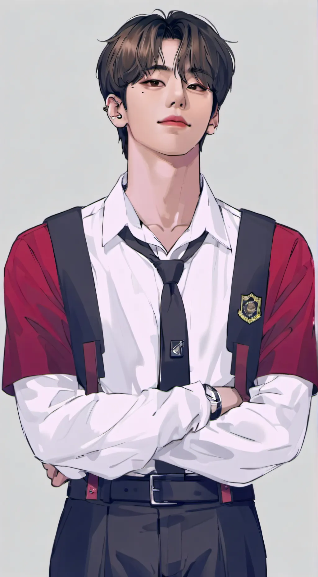 ai character: Kim taehyung  background