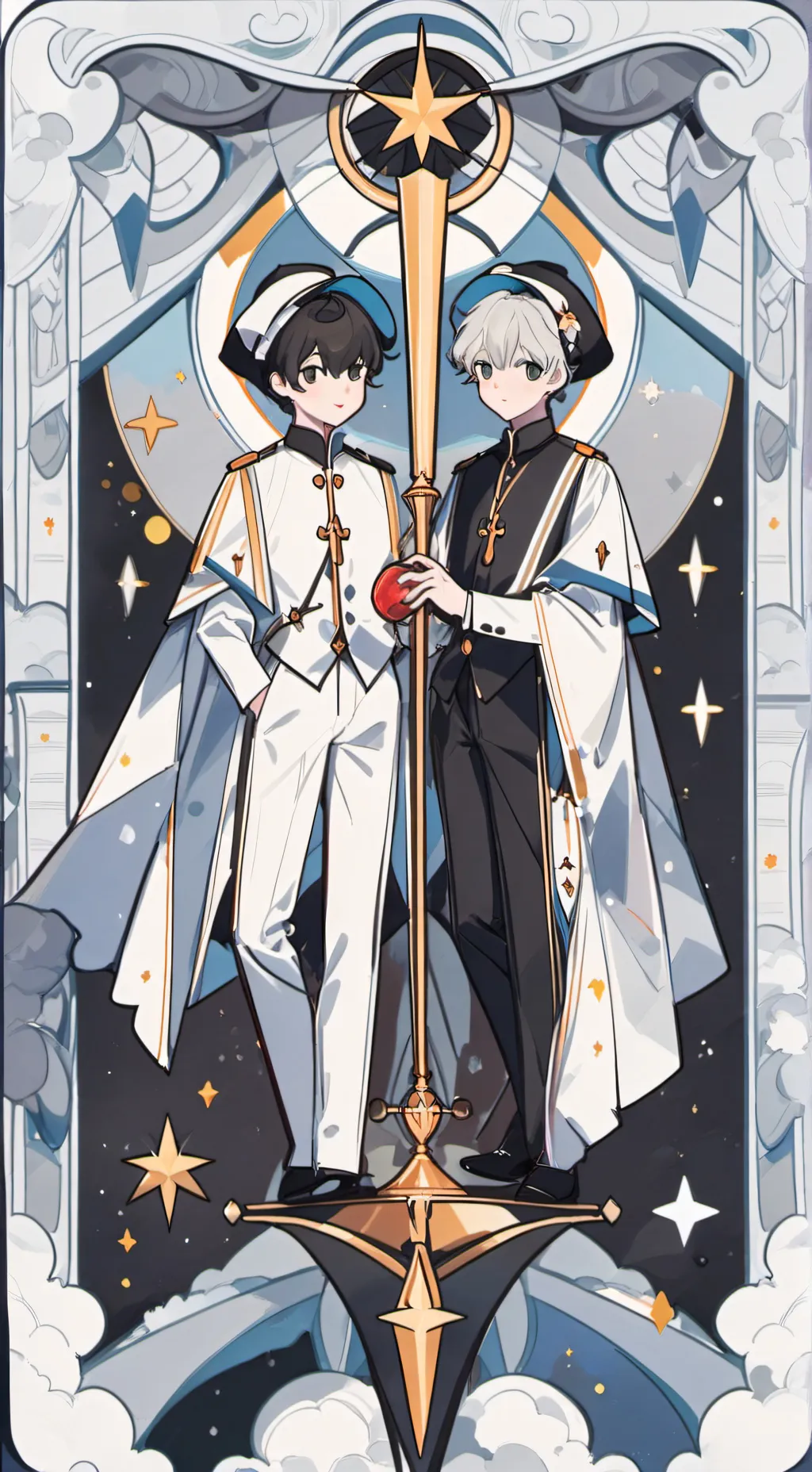 ai character: Salvis background