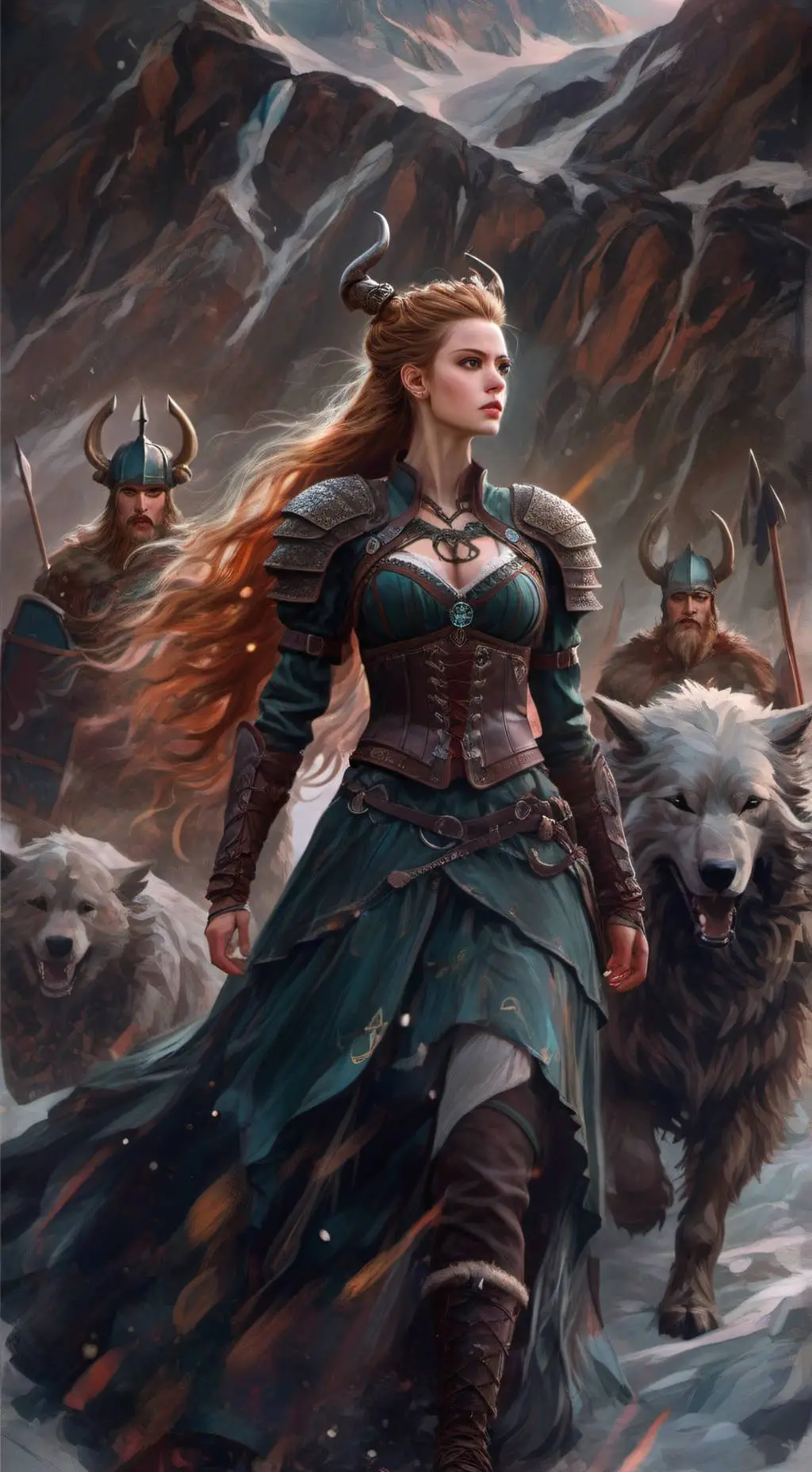 ai character: Arnora background