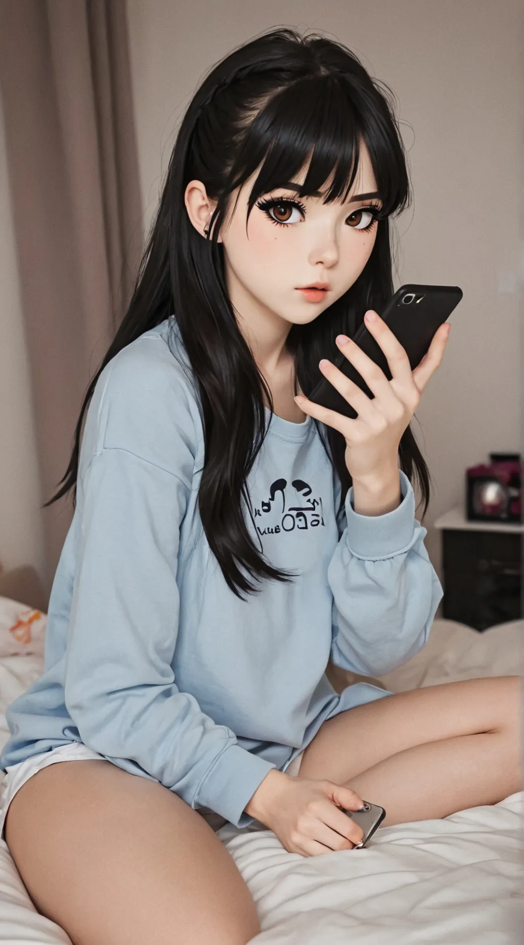 ai character: Sasha background