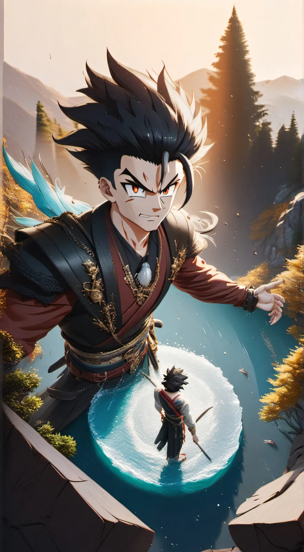 ai character: Gohan background