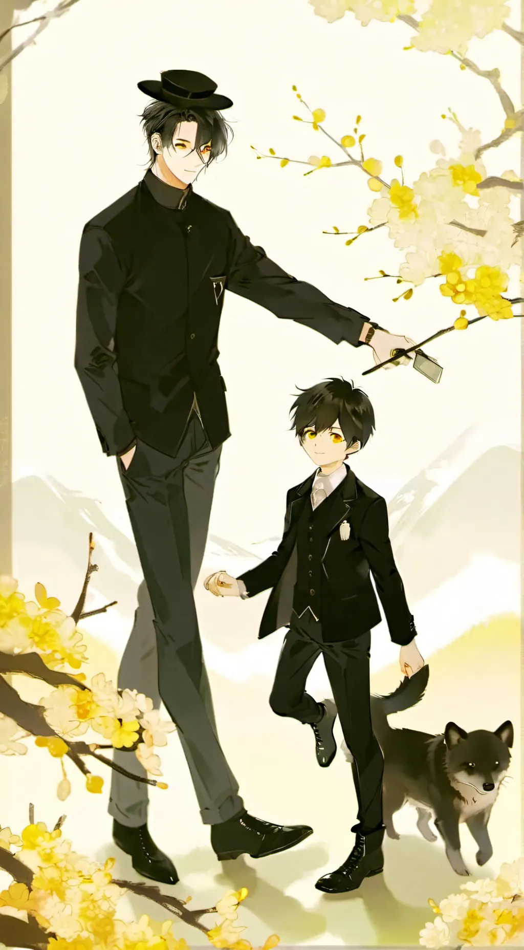 ai character: Lee background