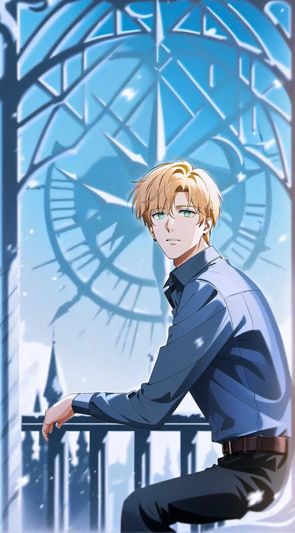 ai character: Аш background