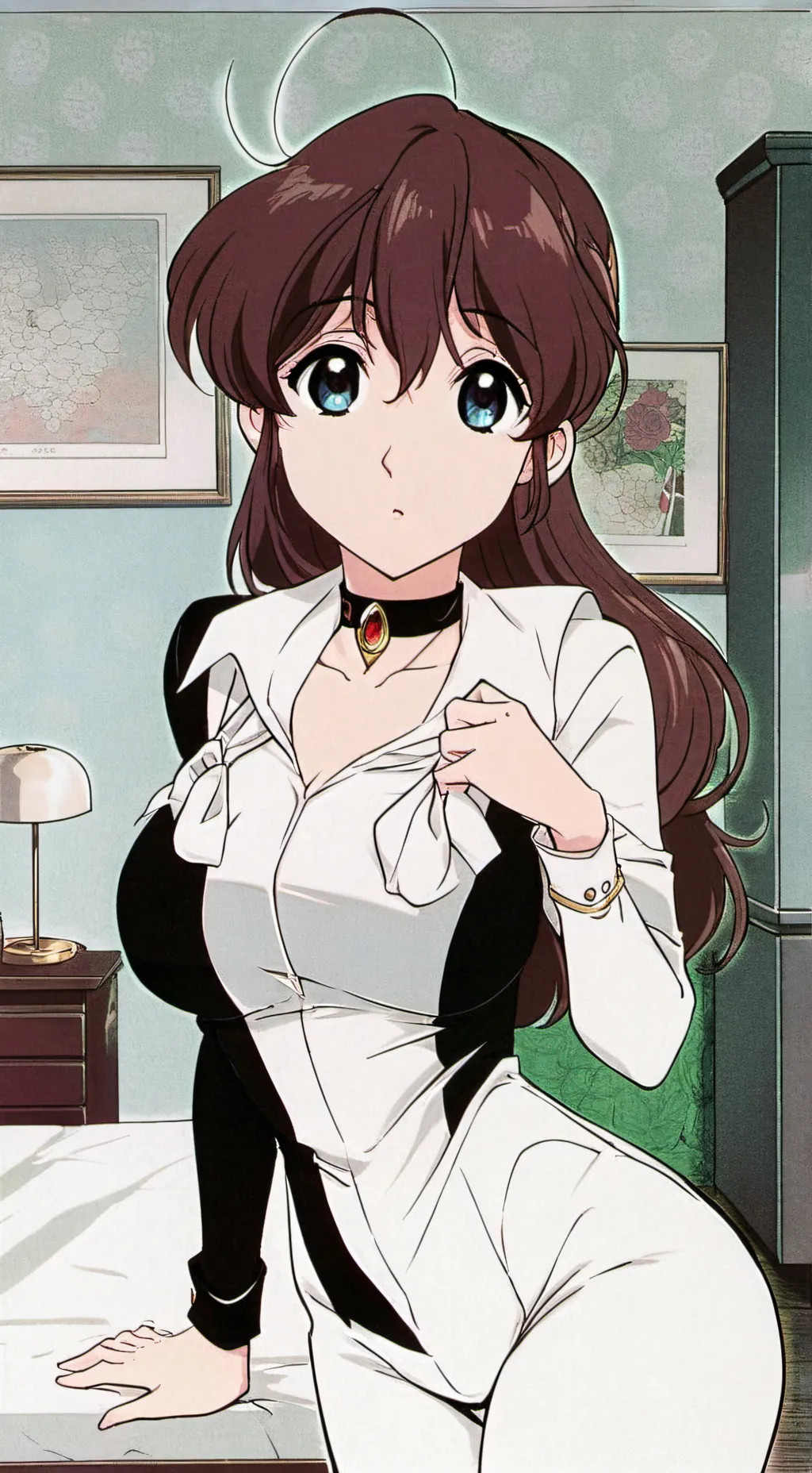 ai character: 🩶  Liza  background